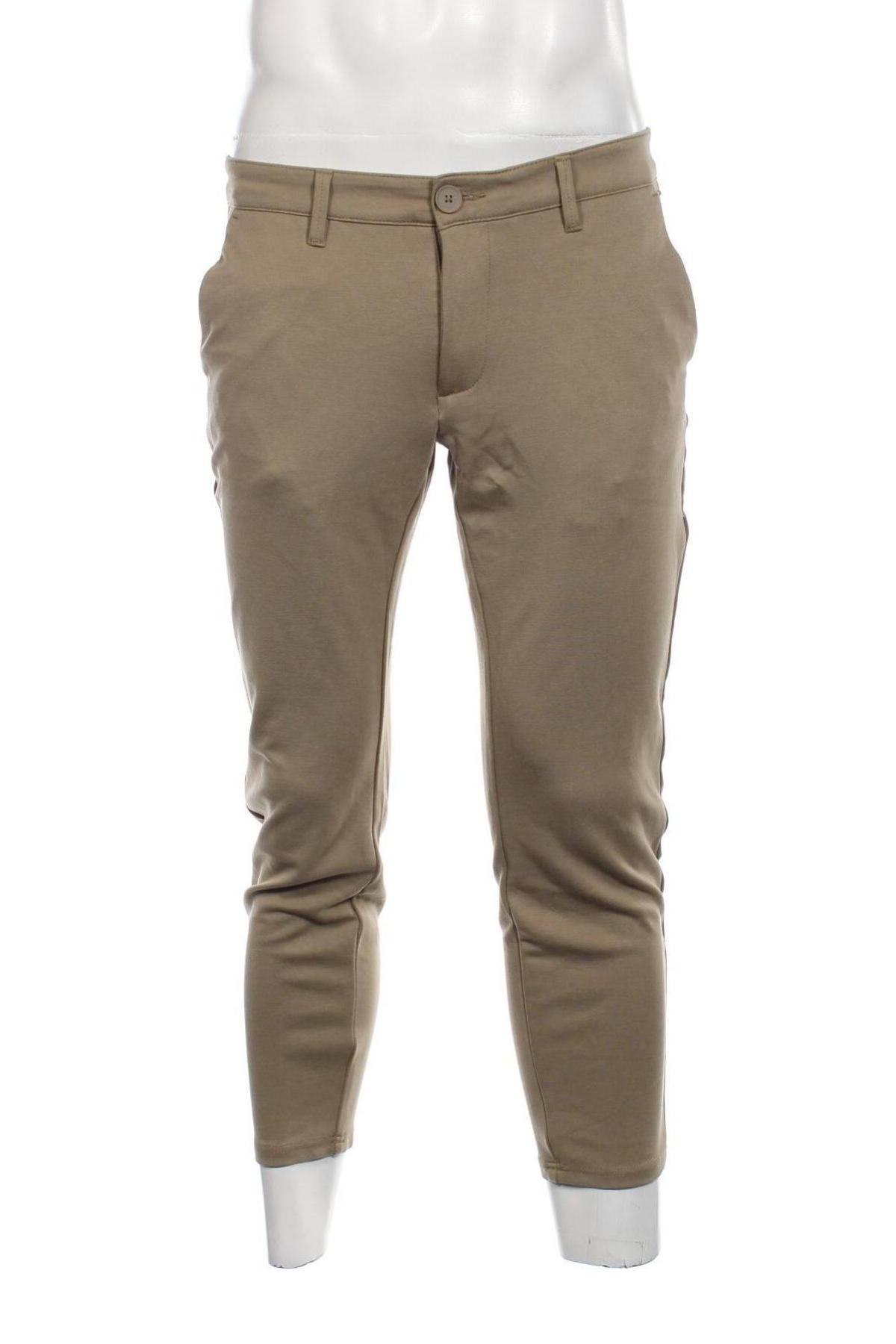 Мъжки панталон Only & Sons, Размер L, Цвят Зелен, Цена 19,78 лв.