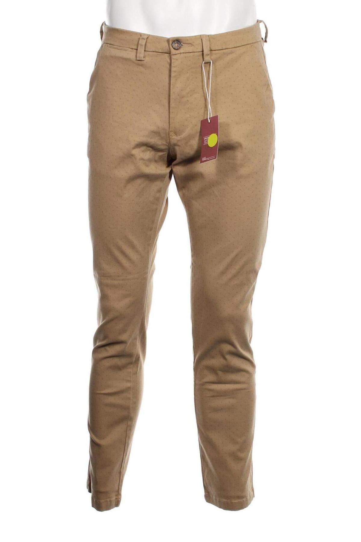Мъжки панталон Oviesse, Размер M, Цвят Бежов, Цена 46,00 лв.