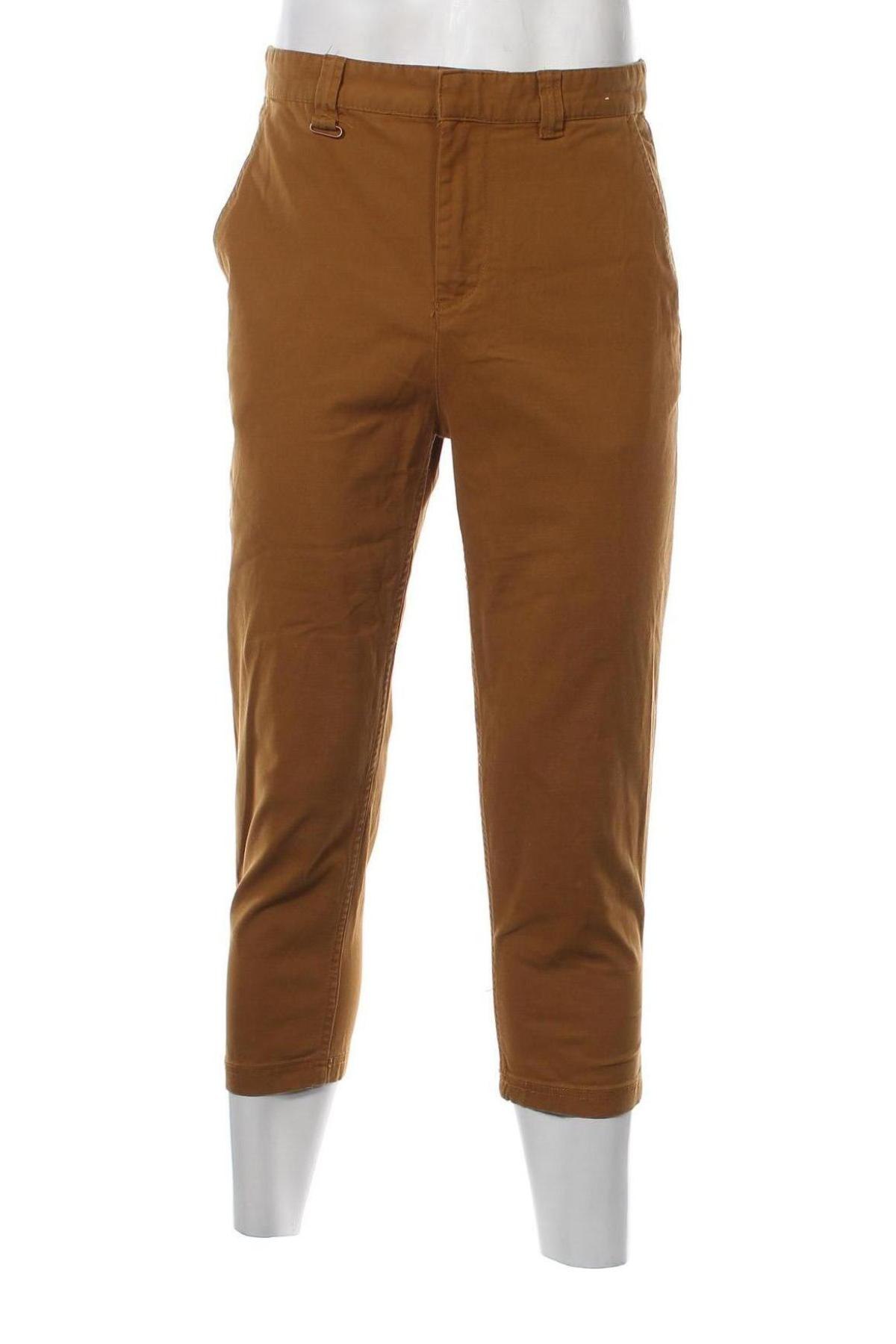 Ανδρικό παντελόνι Pull&Bear, Μέγεθος S, Χρώμα  Μπέζ, Τιμή 4,15 €