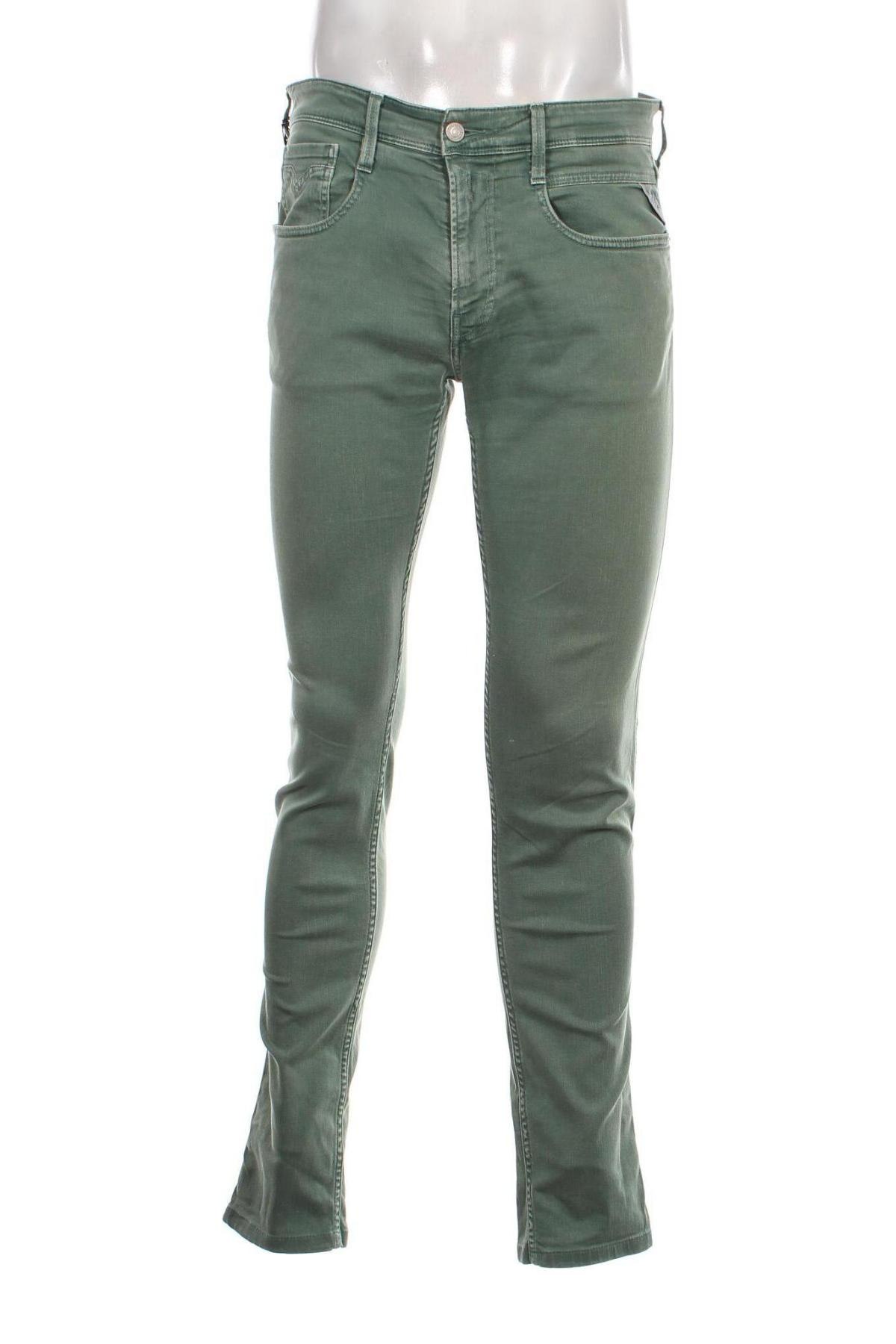Мъжки панталон Replay, Размер M, Цвят Зелен, Цена 95,50 лв.
