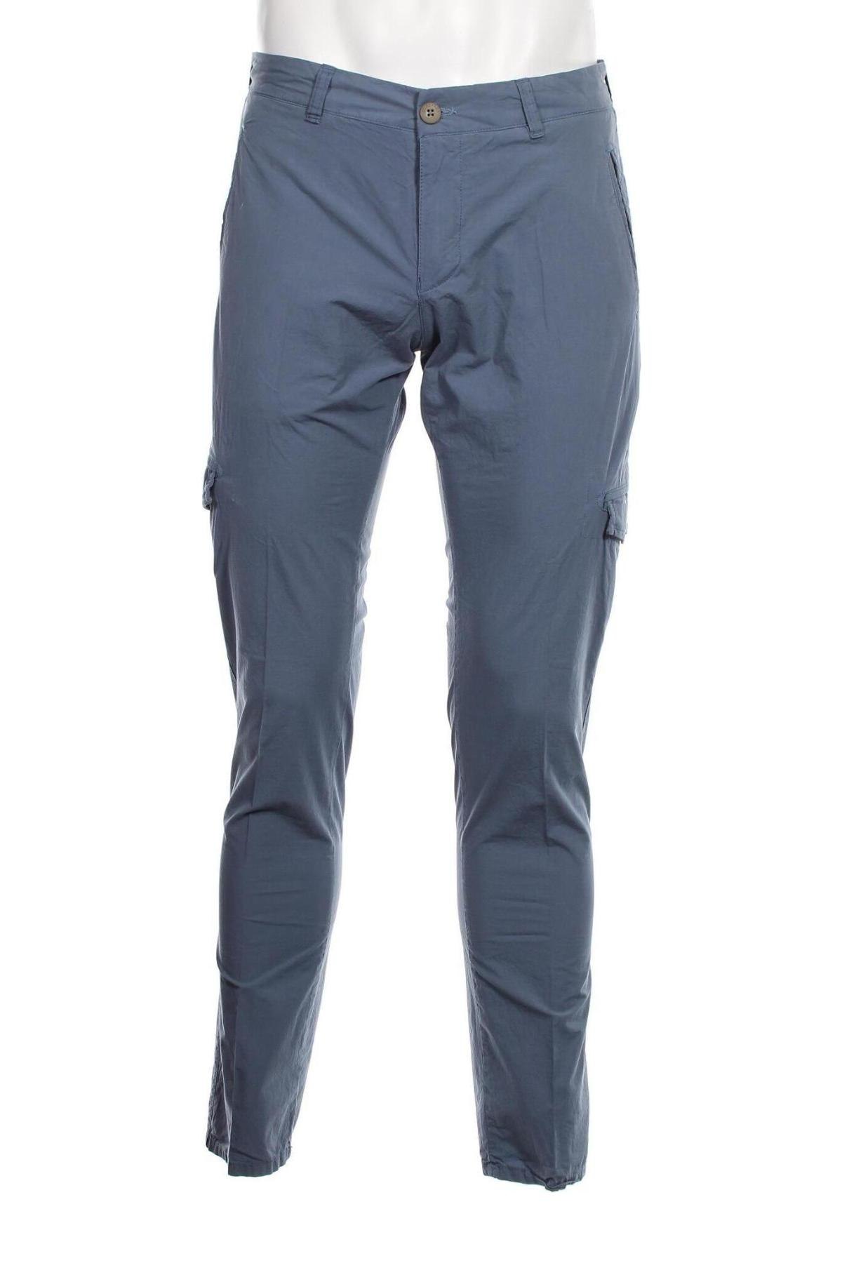 Pantaloni de bărbați Scalpers, Mărime M, Culoare Albastru, Preț 434,21 Lei