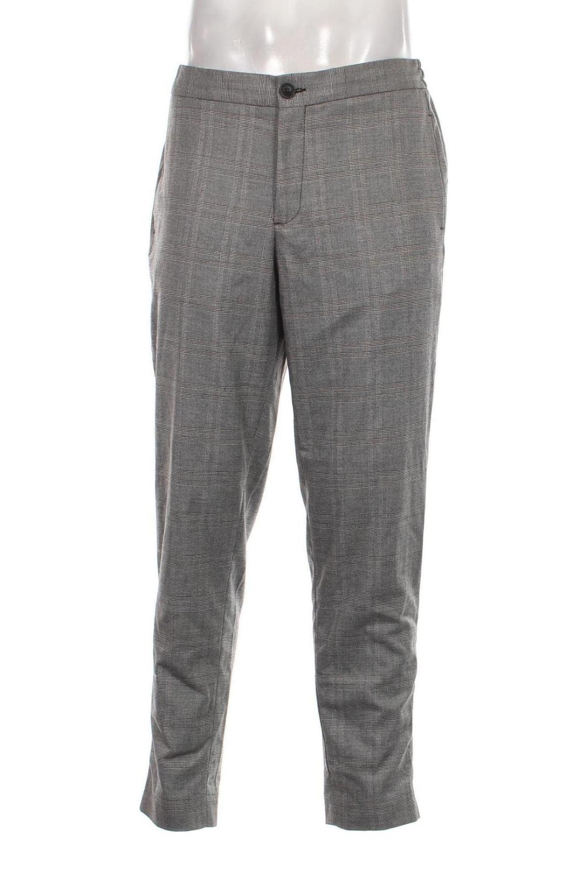 Pantaloni de bărbați Selected Homme, Mărime L, Culoare Gri, Preț 45,85 Lei
