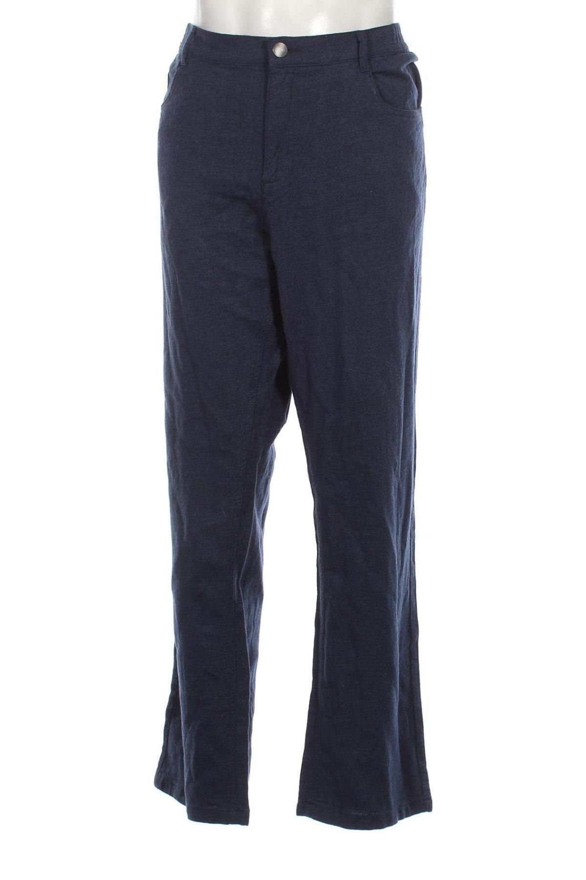 Ανδρικό παντελόνι Straight Up, Μέγεθος 3XL, Χρώμα Μπλέ, Τιμή 17,94 €