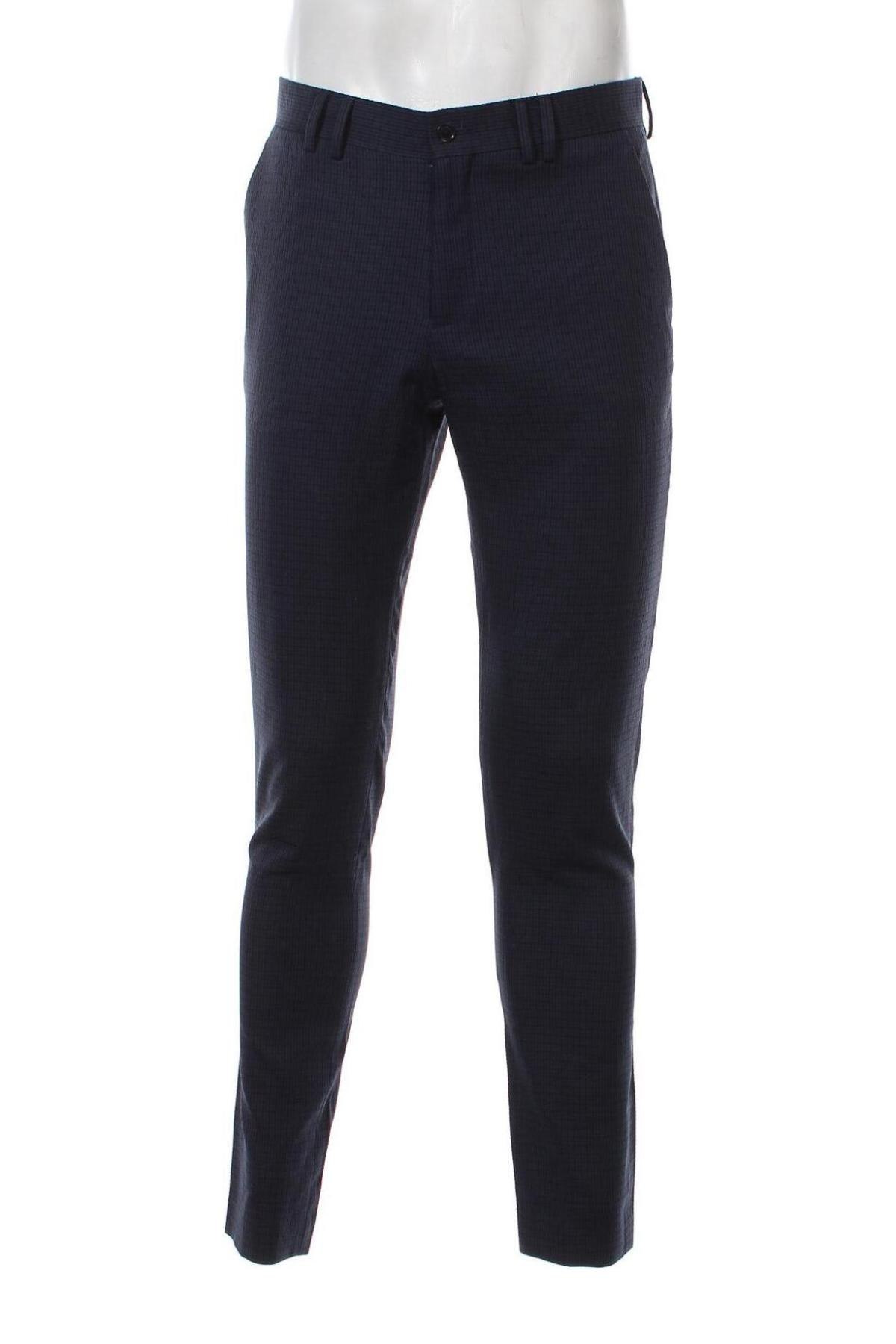 Pantaloni de bărbați Zara, Mărime S, Culoare Albastru, Preț 51,02 Lei
