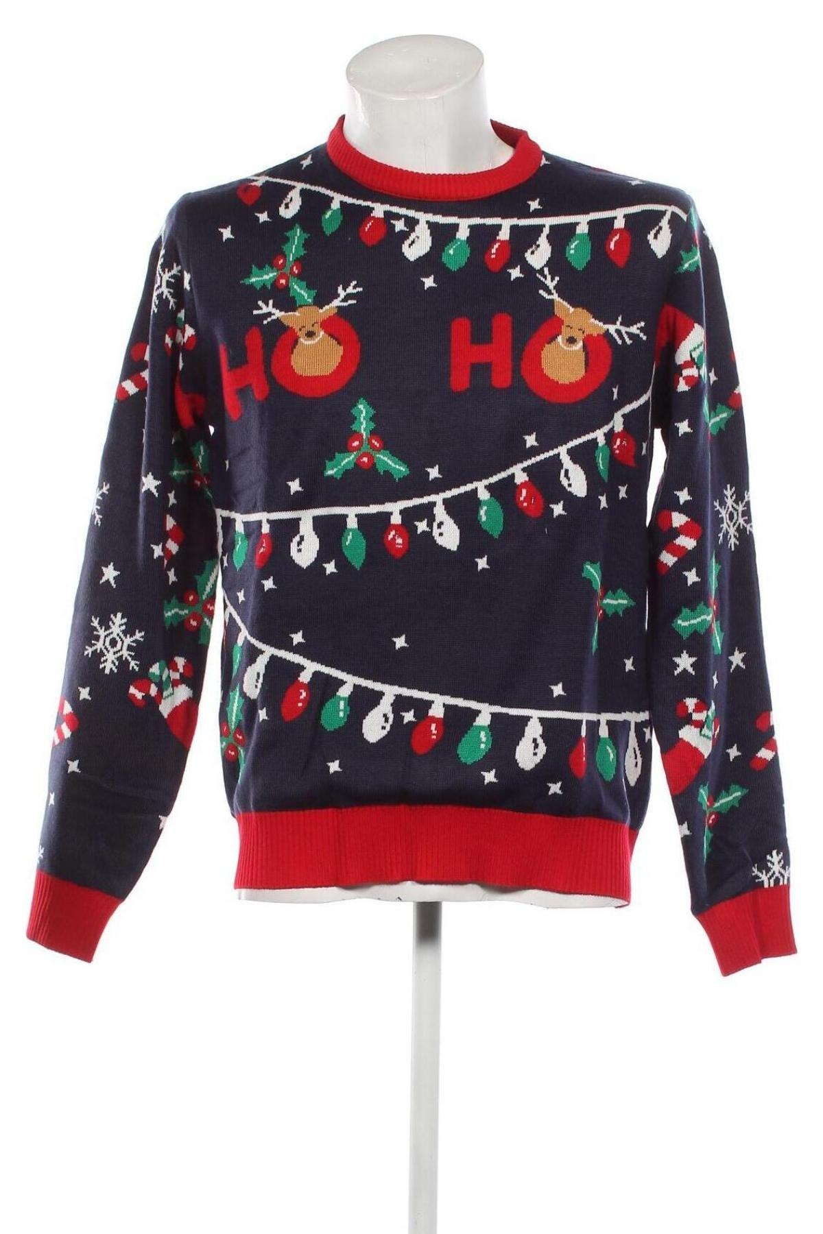 Ανδρικό πουλόβερ, Μέγεθος L, Χρώμα Πολύχρωμο, Τιμή 11,14 €