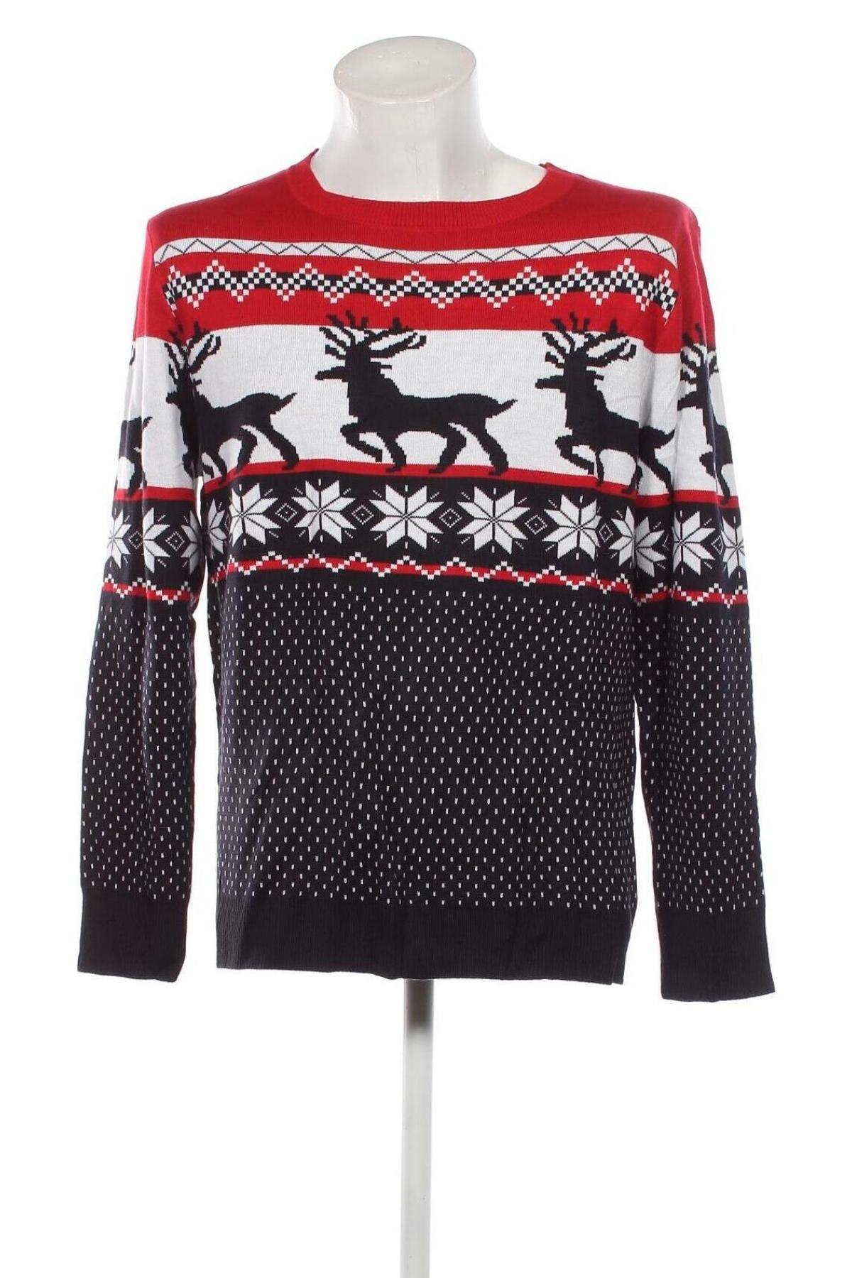 Мъжки пуловер, Размер XL, Цвят Многоцветен, Цена 22,08 лв.