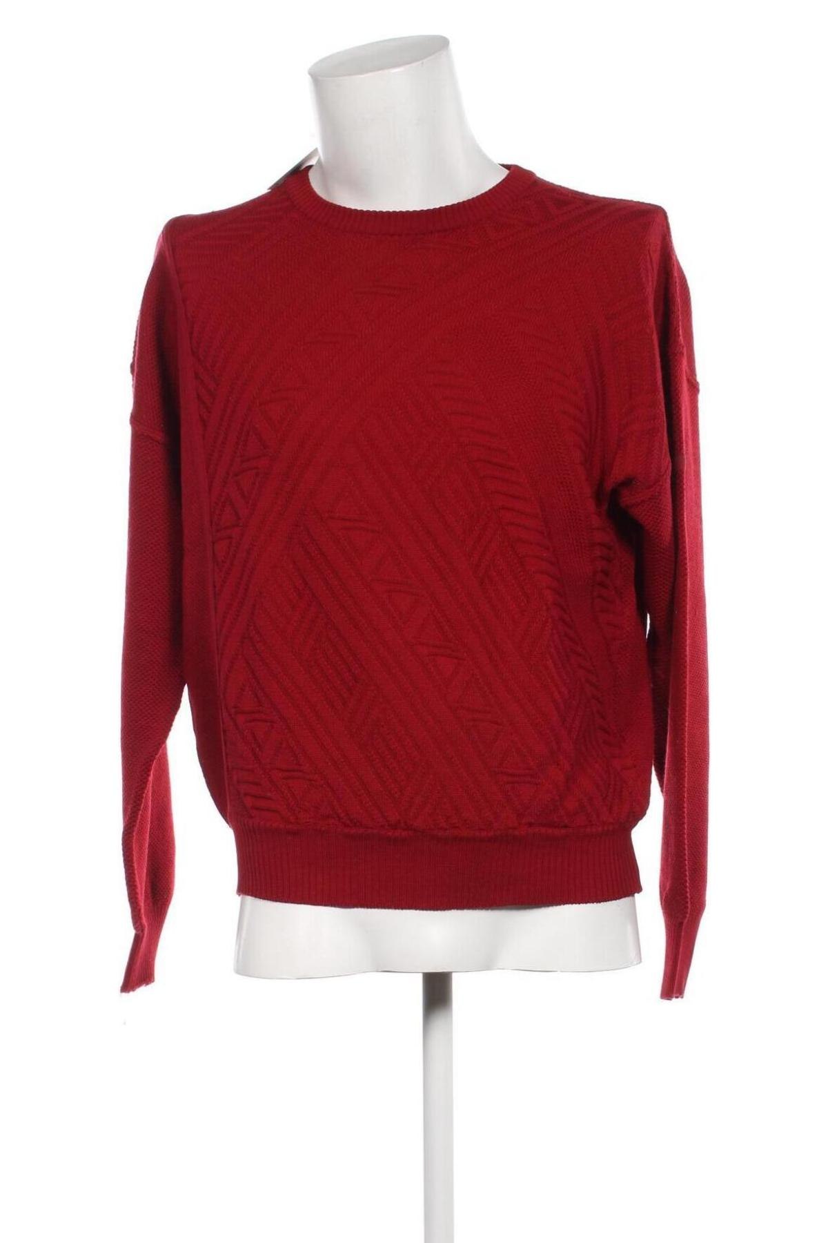 Мъжки пуловер, Размер L, Цвят Червен, Цена 13,92 лв.