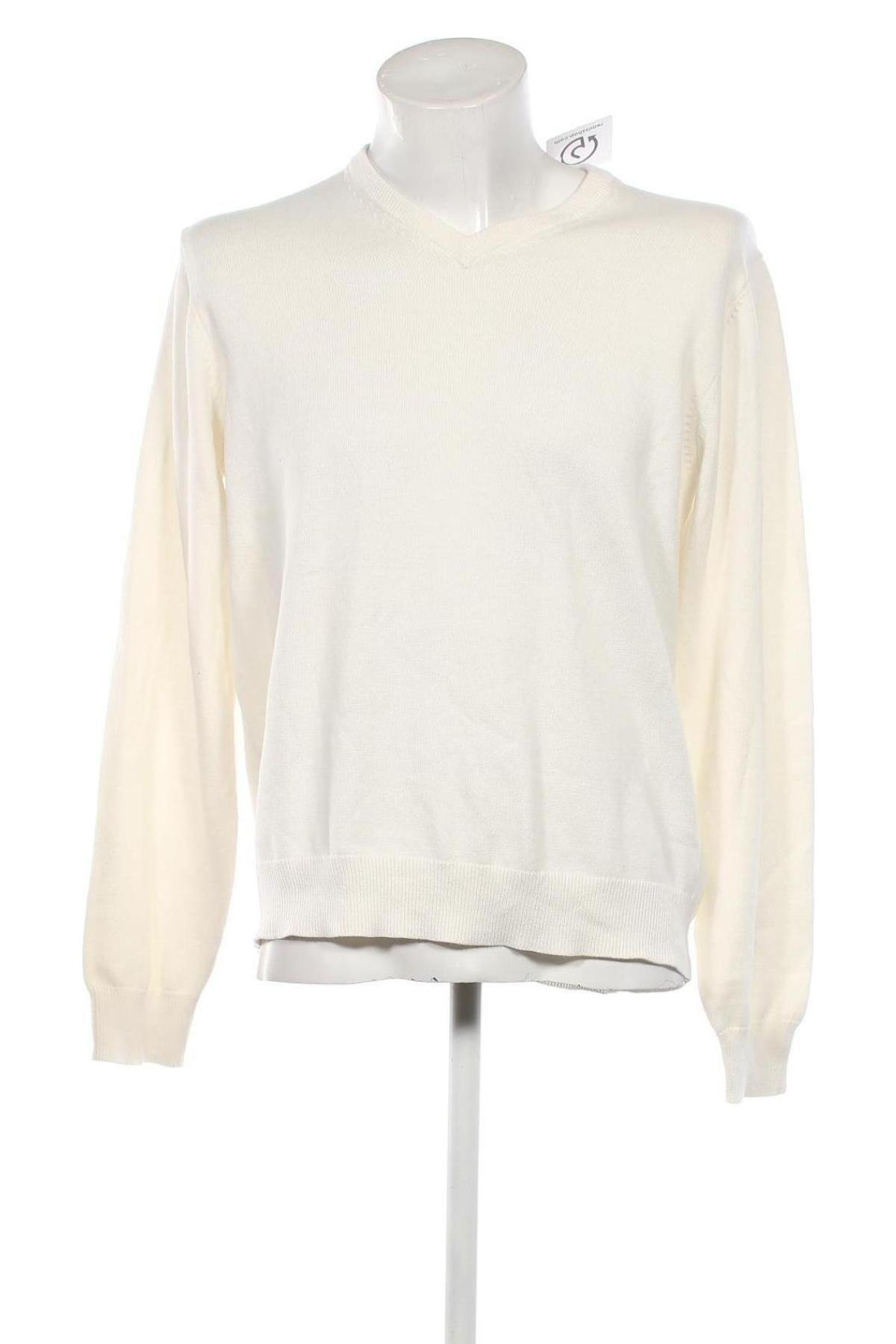 Ανδρικό πουλόβερ Amazon Essentials, Μέγεθος L, Χρώμα Λευκό, Τιμή 11,14 €