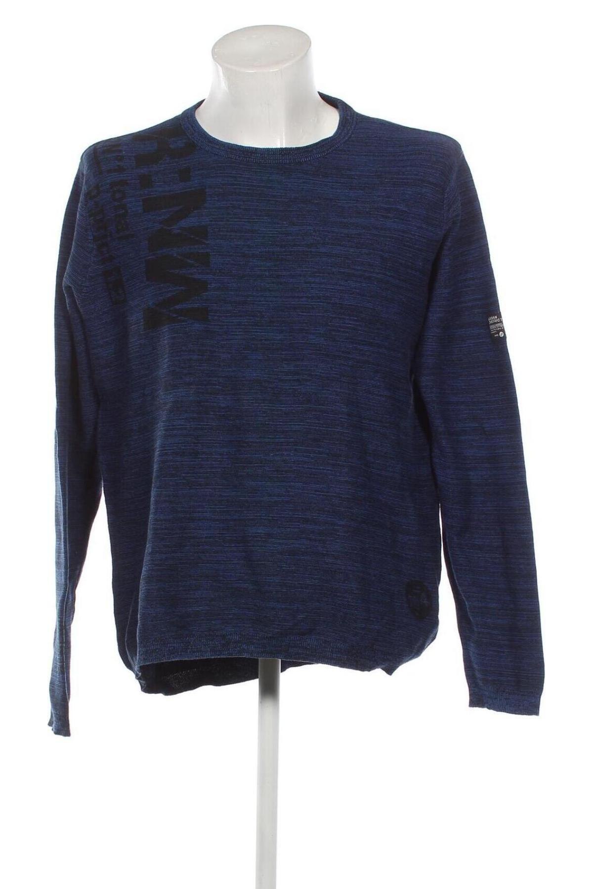 Herrenpullover Angelo Litrico, Größe XXL, Farbe Blau, Preis 6,46 €