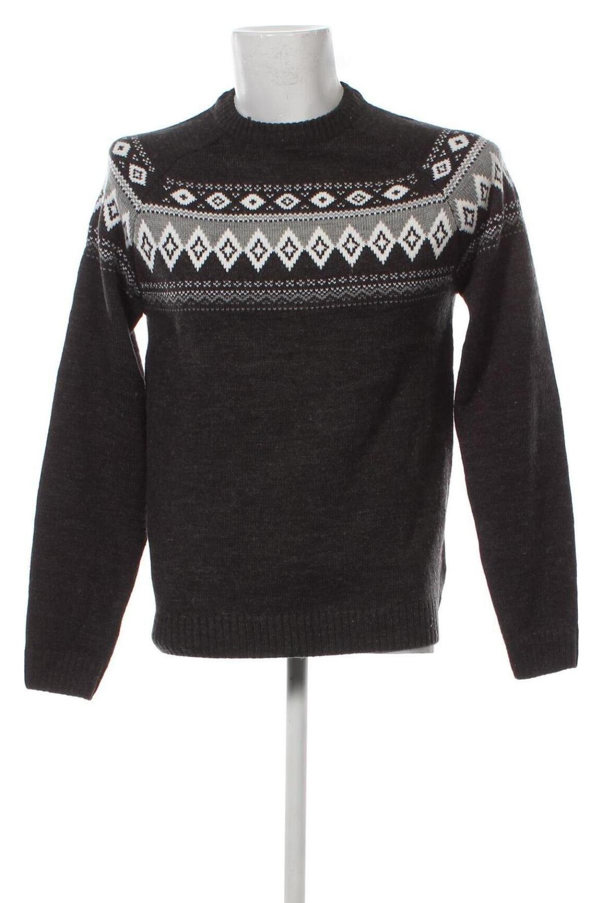Мъжки пуловер Angelo Litrico, Размер M, Цвят Сив, Цена 9,28 лв.