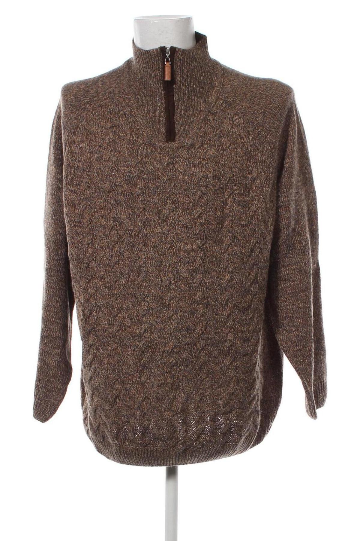 Ανδρικό πουλόβερ Bpc Bonprix Collection, Μέγεθος L, Χρώμα Καφέ, Τιμή 6,68 €