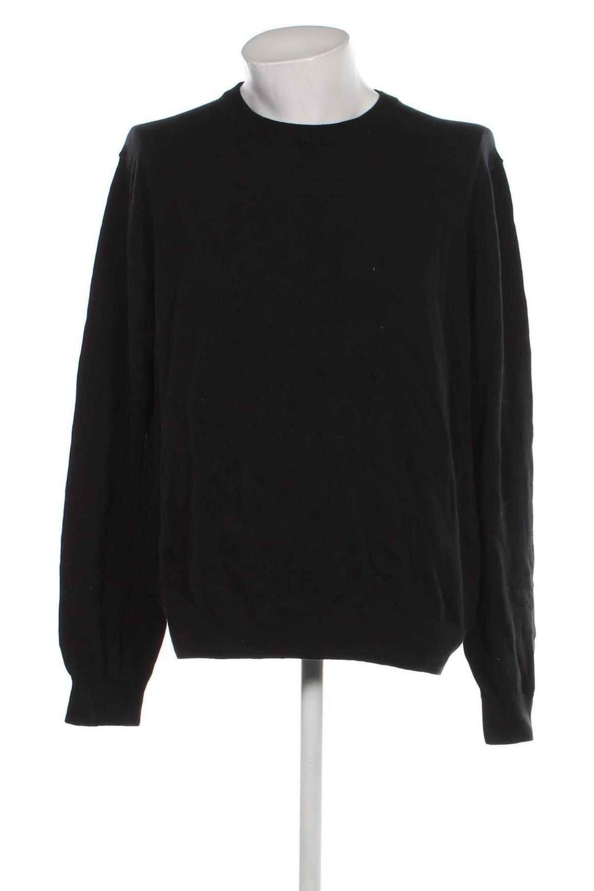 Мъжки пуловер C&A, Размер XXL, Цвят Черен, Цена 46,00 лв.