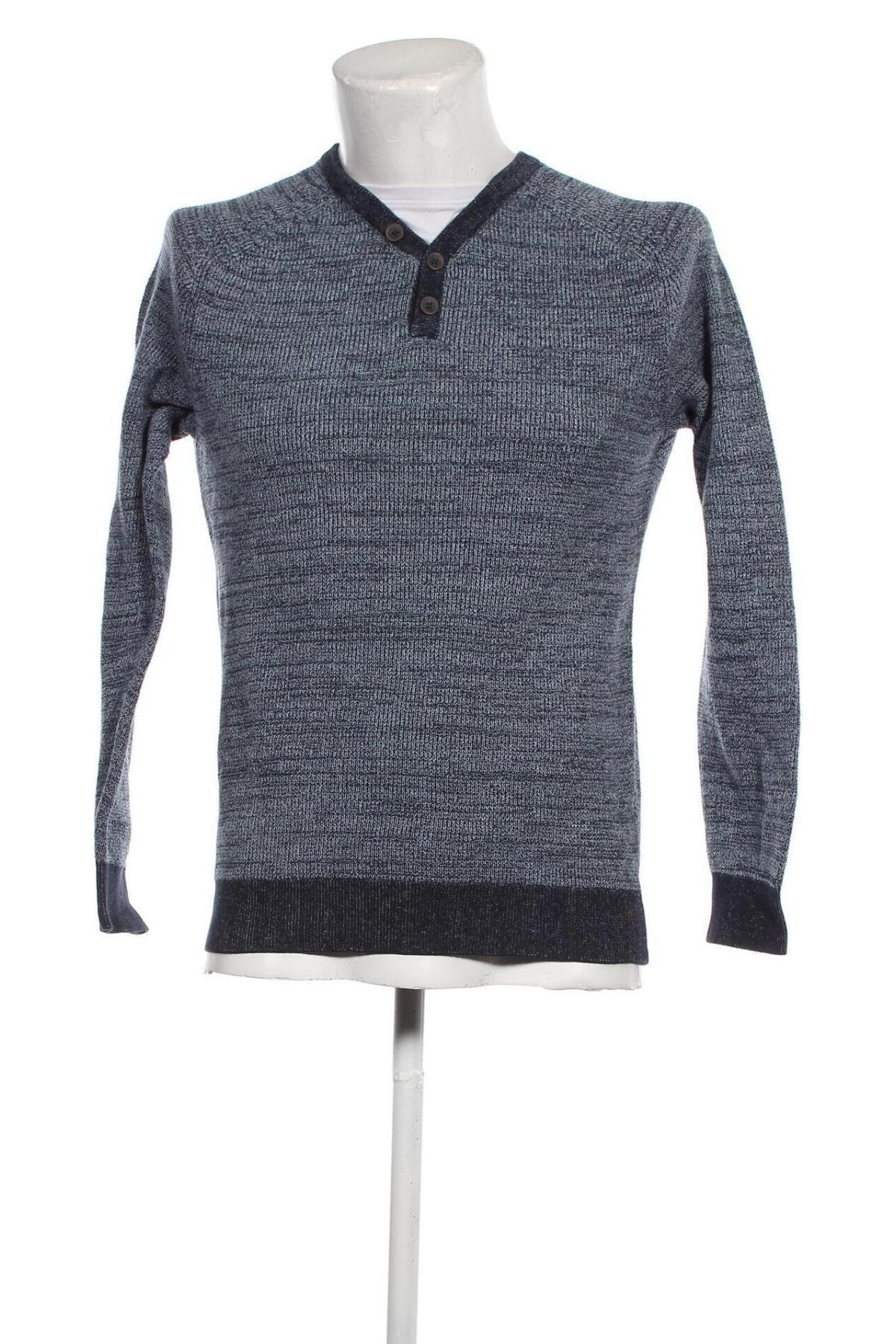 Мъжки пуловер C&A, Размер S, Цвят Син, Цена 10,15 лв.