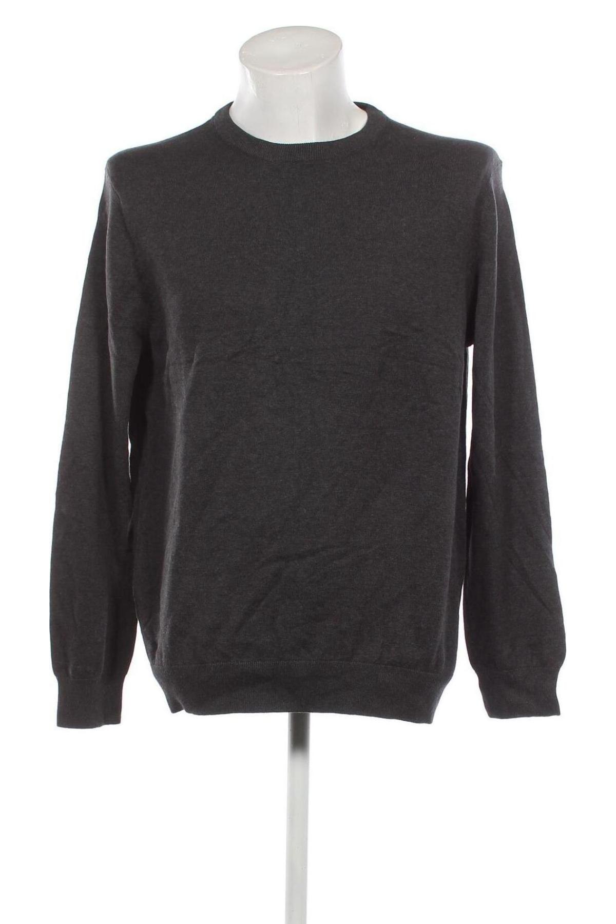 Мъжки пуловер C&A, Размер L, Цвят Сив, Цена 8,70 лв.