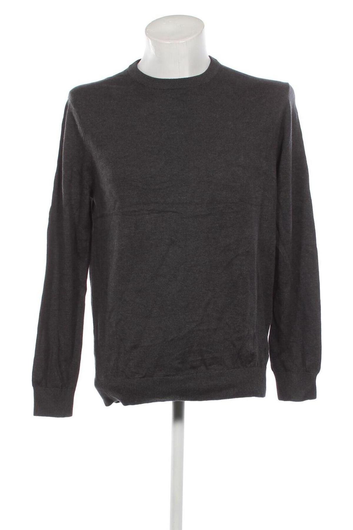 Мъжки пуловер C&A, Размер L, Цвят Сив, Цена 11,89 лв.