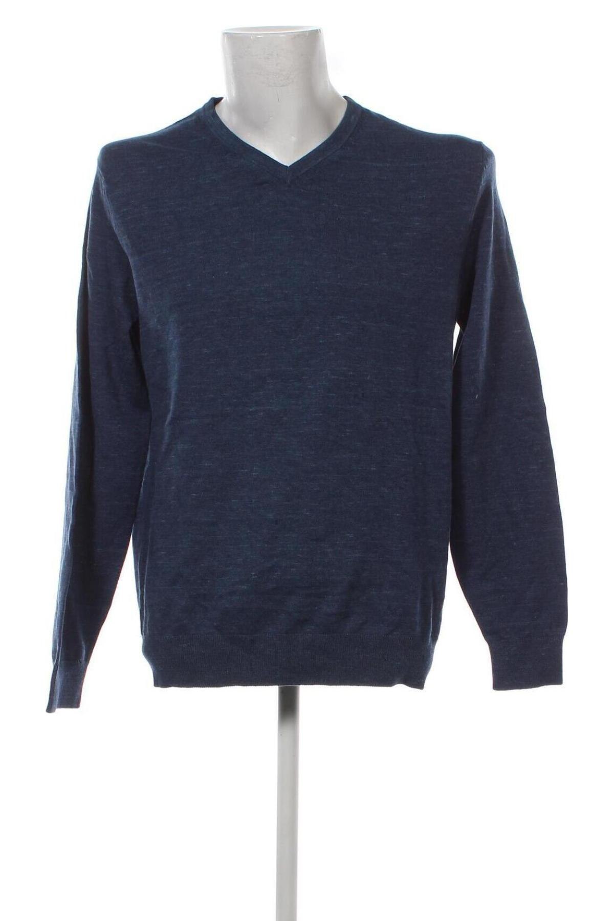 Ανδρικό πουλόβερ Canda, Μέγεθος L, Χρώμα Μπλέ, Τιμή 17,94 €
