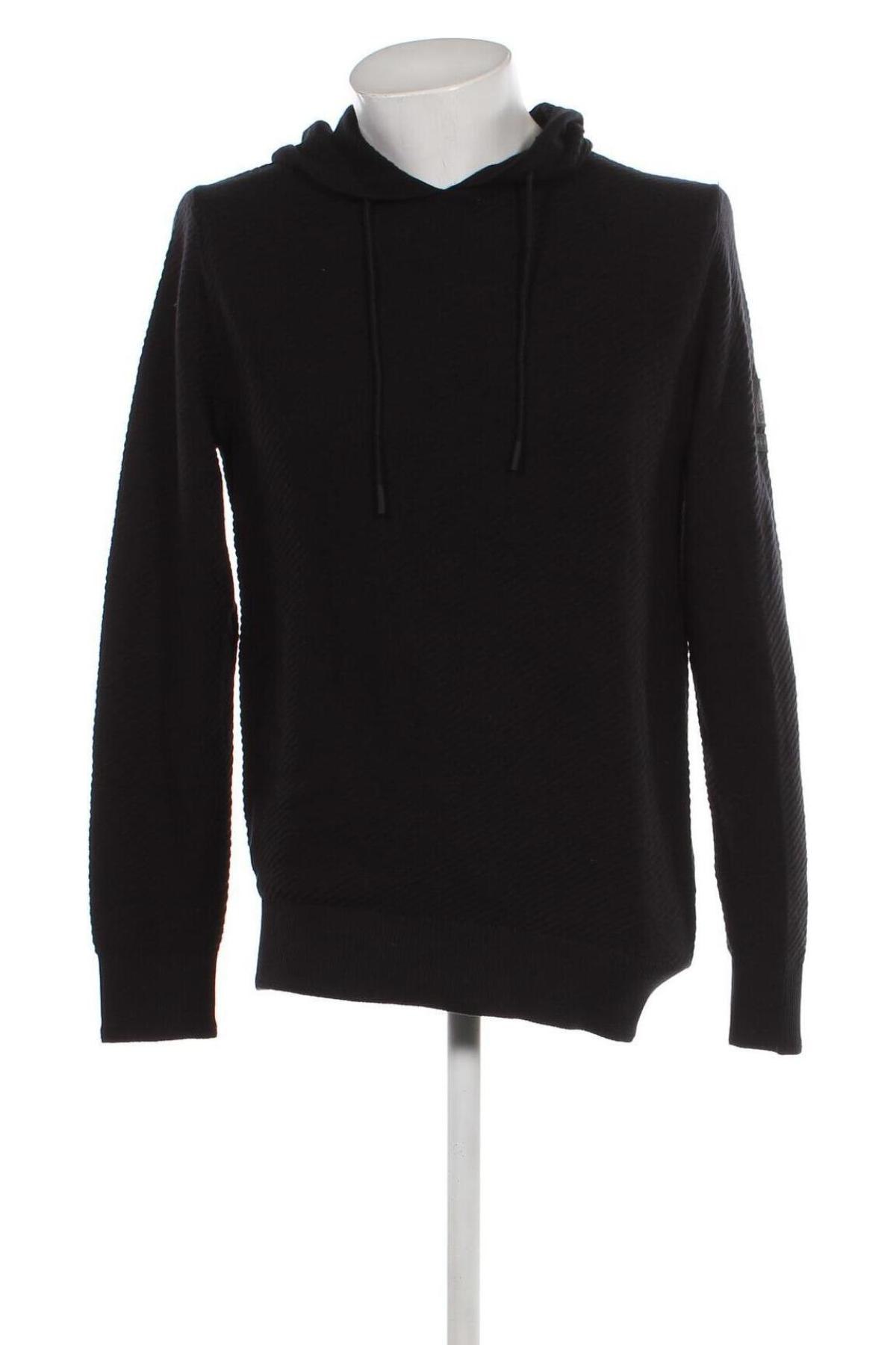 Мъжки пуловер Core By Jack & Jones, Размер L, Цвят Черен, Цена 11,56 лв.