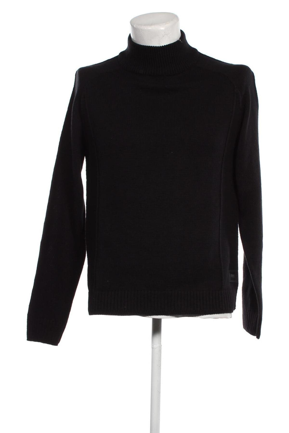 Мъжки пуловер Core By Jack & Jones, Размер L, Цвят Черен, Цена 30,60 лв.