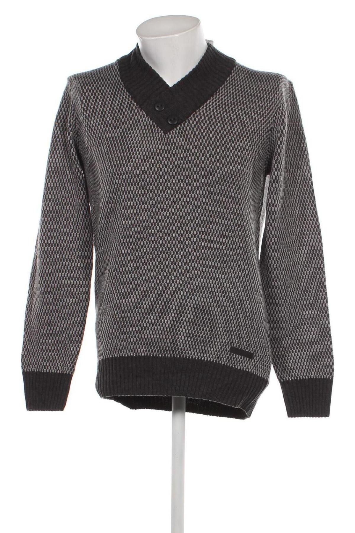 Мъжки пуловер Cropp, Размер M, Цвят Сив, Цена 11,89 лв.