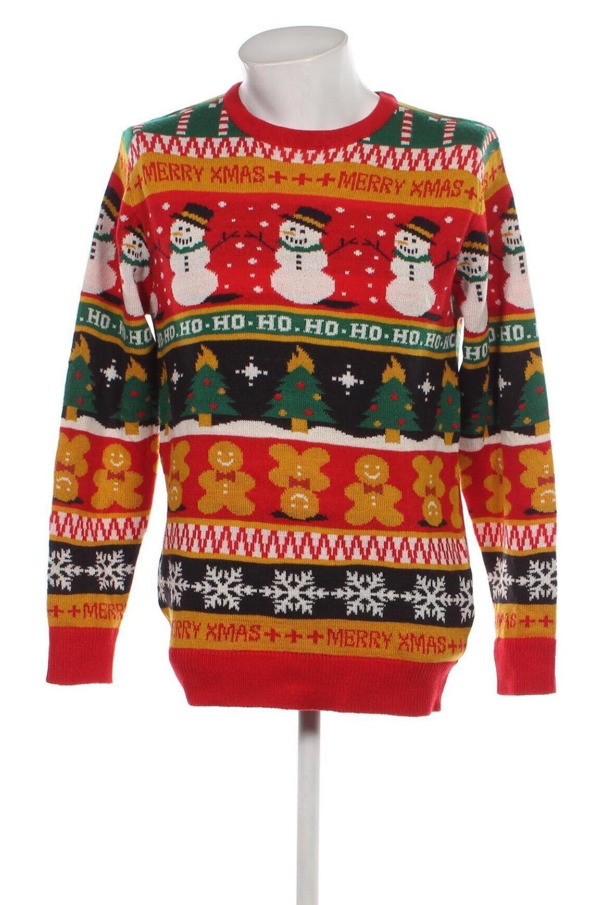 Мъжки пуловер FSBN, Размер M, Цвят Многоцветен, Цена 11,89 лв.