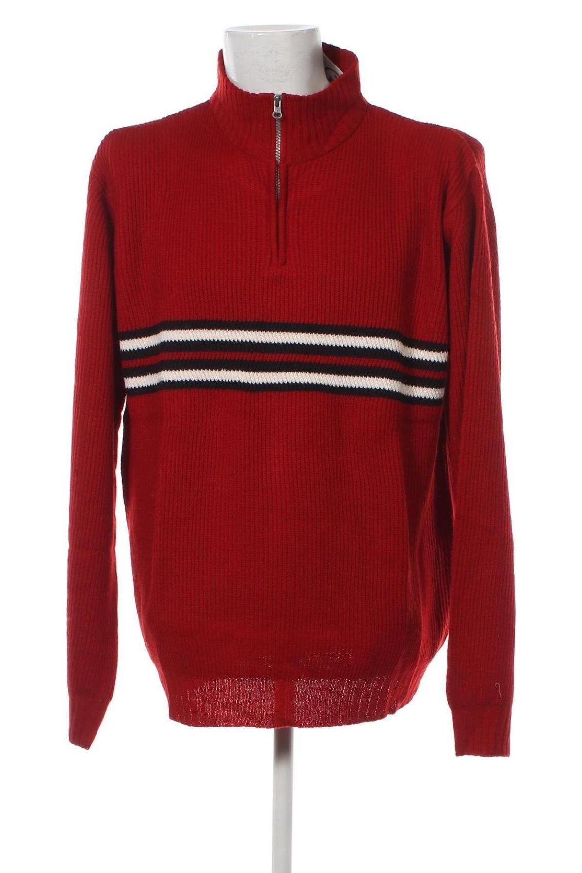 Pánsky sveter  Flagship, Veľkosť XL, Farba Červená, Cena  5,40 €