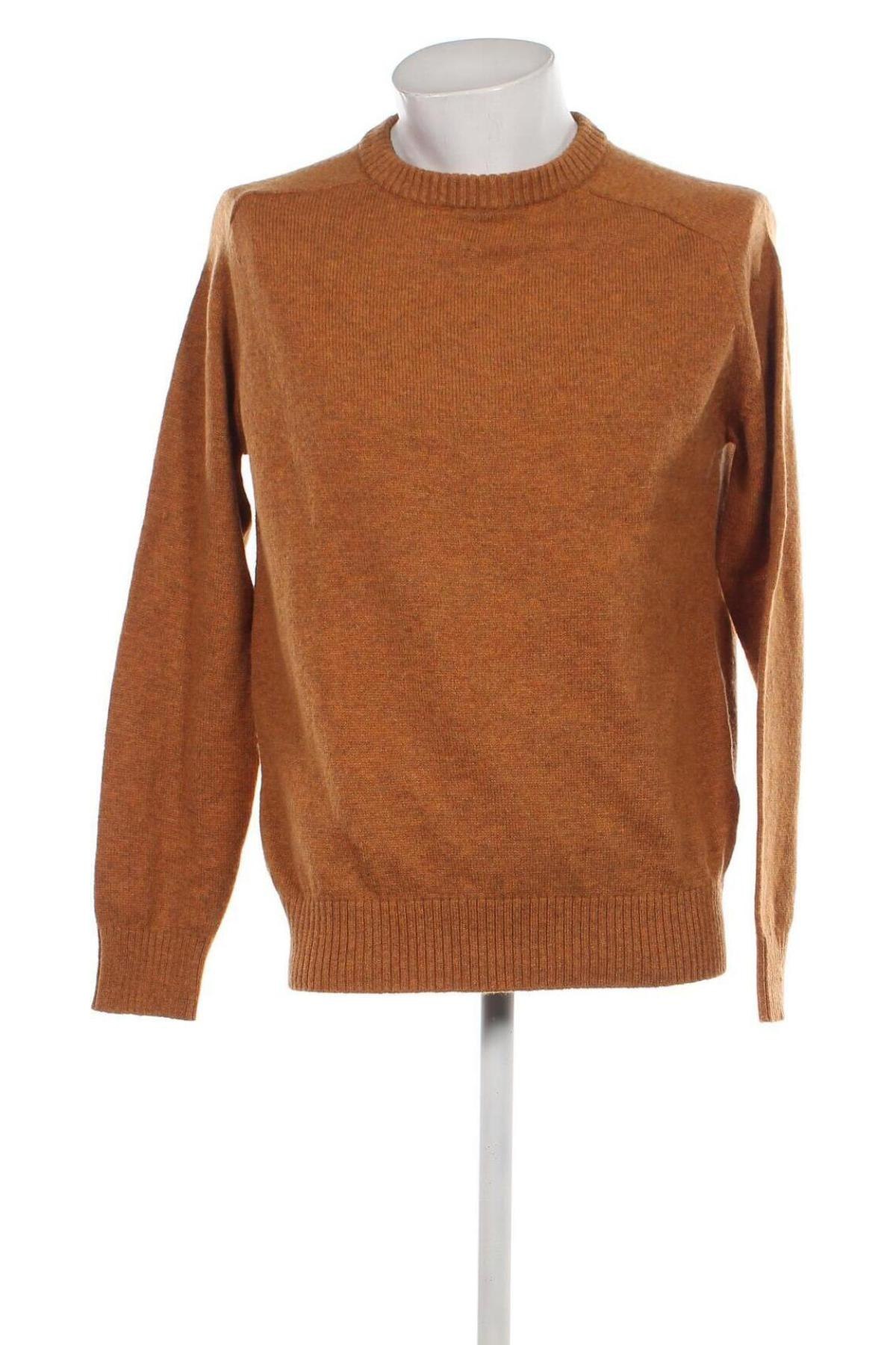 Мъжки пуловер H&M, Размер M, Цвят Кафяв, Цена 16,53 лв.