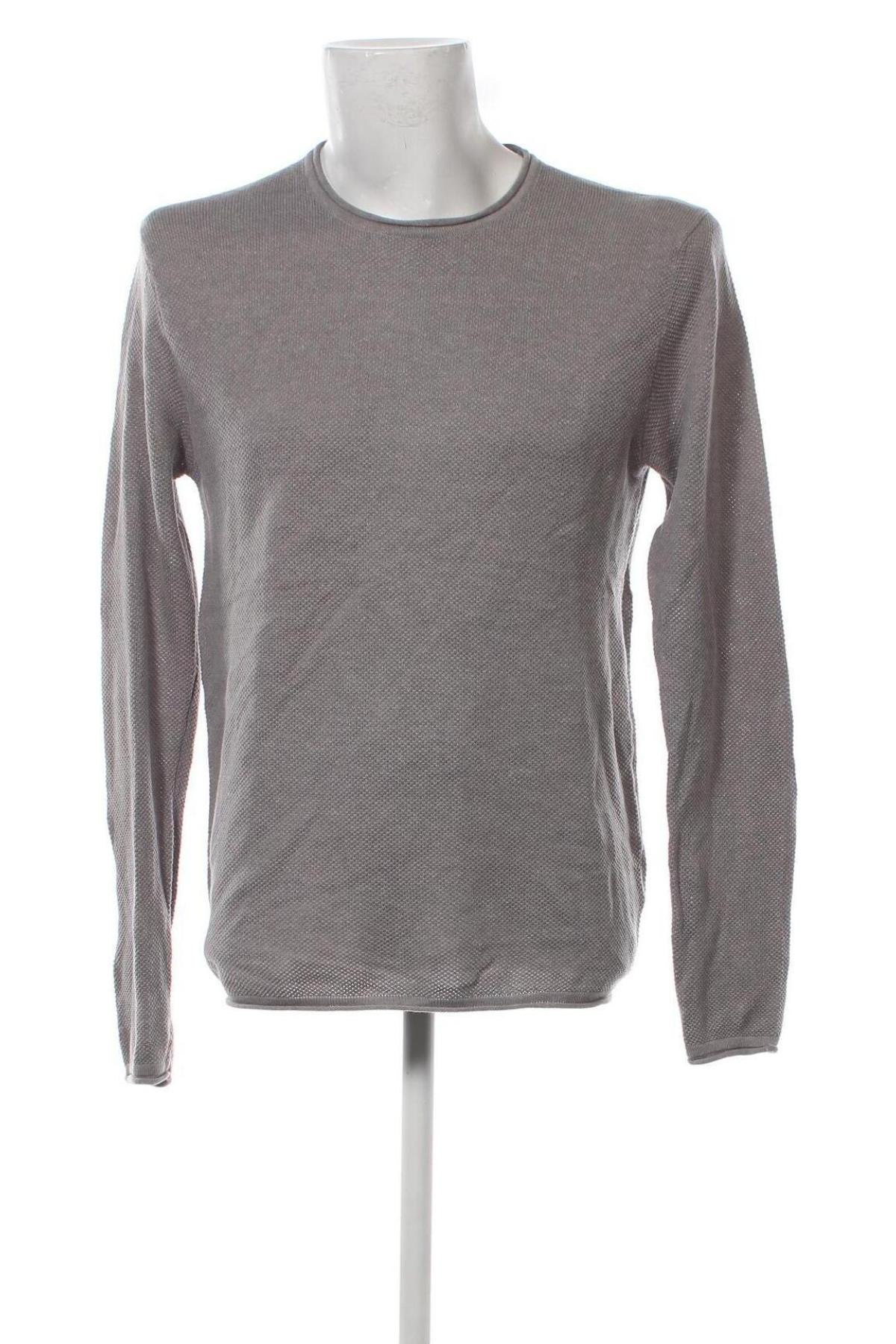 Ανδρικό πουλόβερ Identic, Μέγεθος M, Χρώμα Γκρί, Τιμή 8,61 €