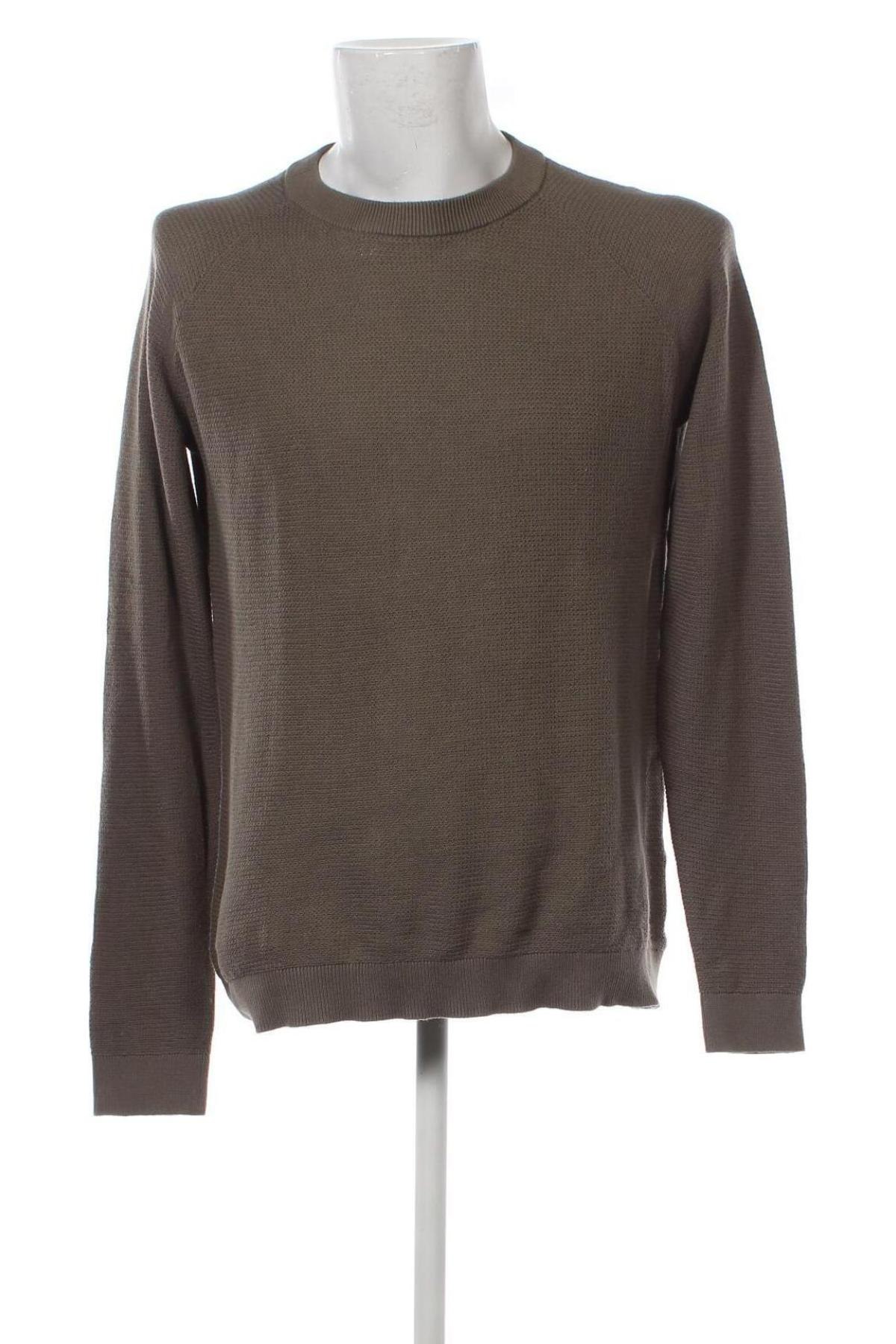 Ανδρικό πουλόβερ Jack & Jones, Μέγεθος L, Χρώμα Πράσινο, Τιμή 7,36 €
