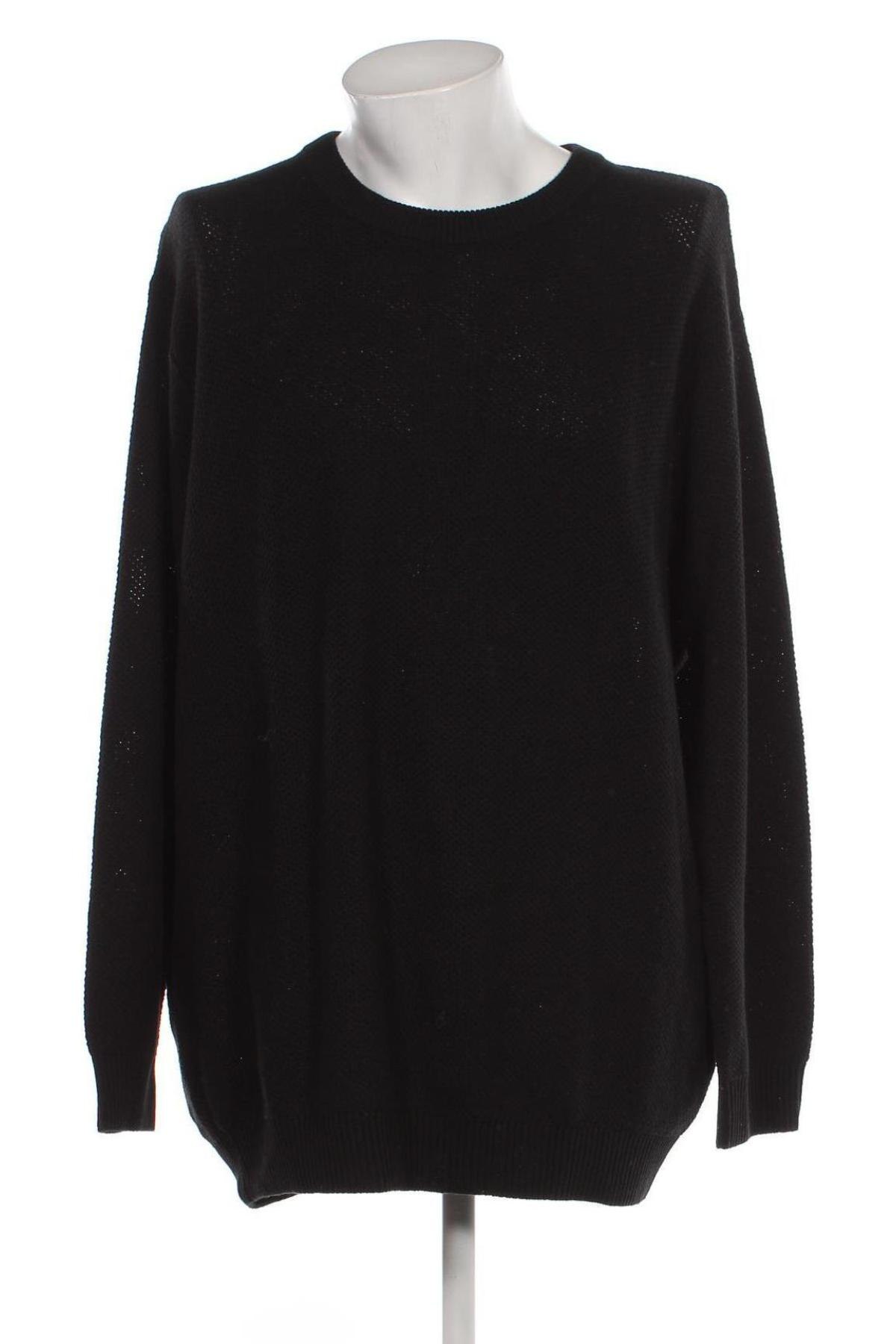 Мъжки пуловер Jack & Jones, Размер 4XL, Цвят Черен, Цена 68,00 лв.