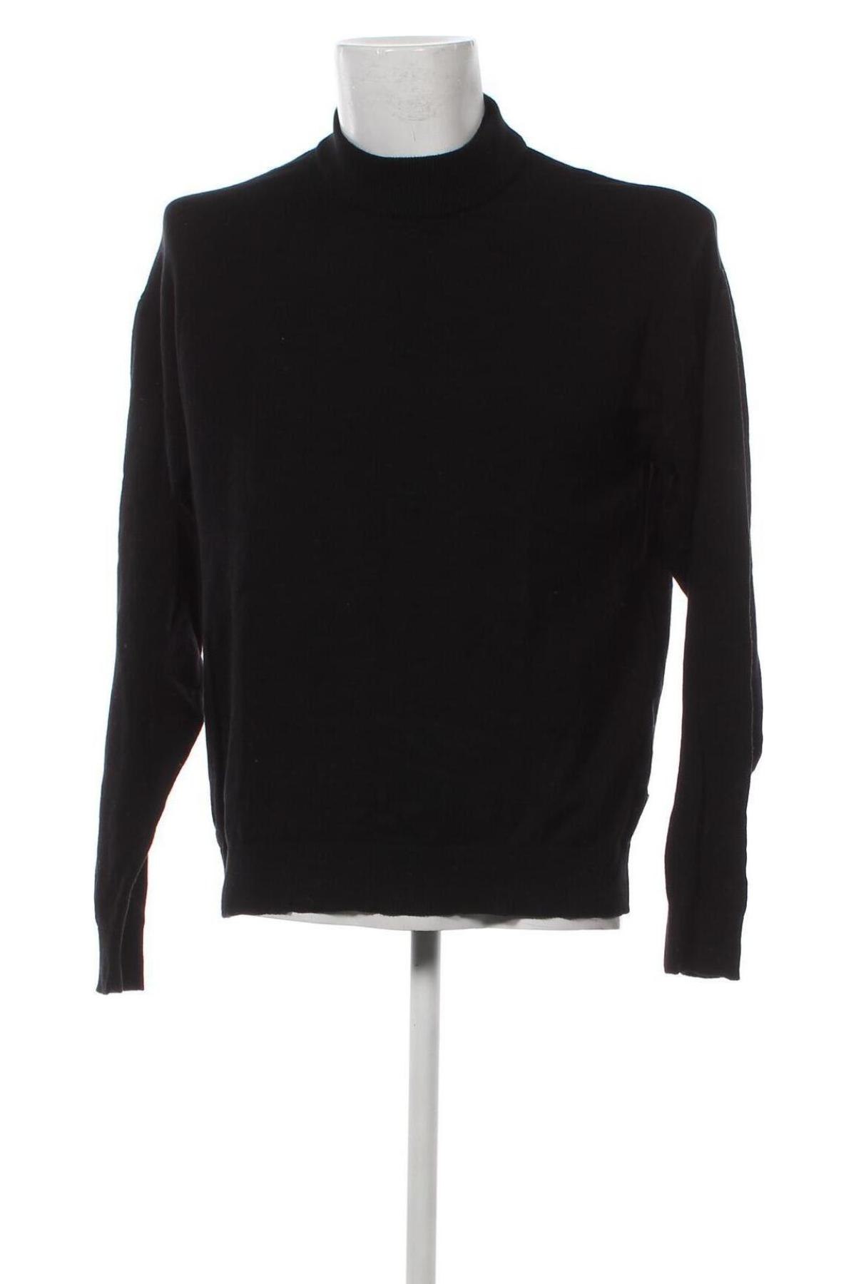 Мъжки пуловер Jack & Jones, Размер L, Цвят Черен, Цена 23,12 лв.
