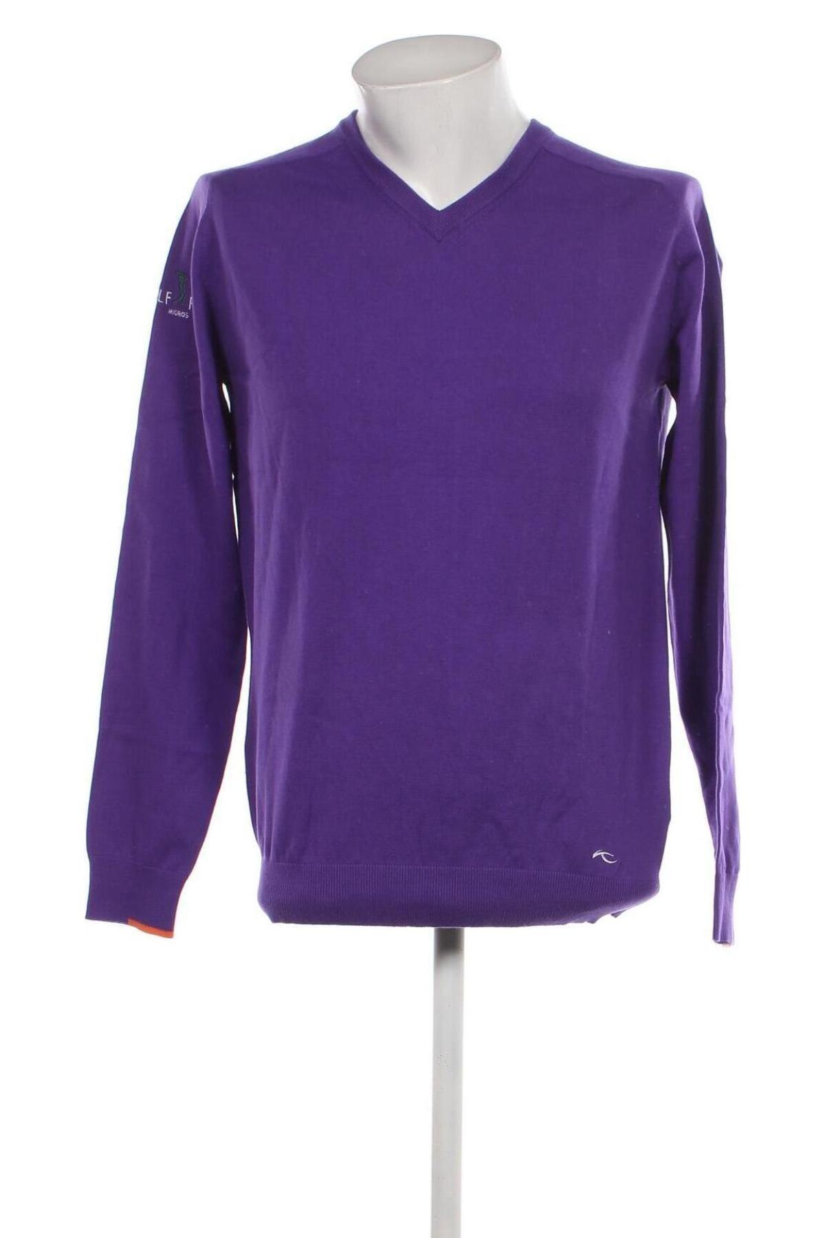 Мъжки пуловер Kjus, Размер L, Цвят Лилав, Цена 146,08 лв.