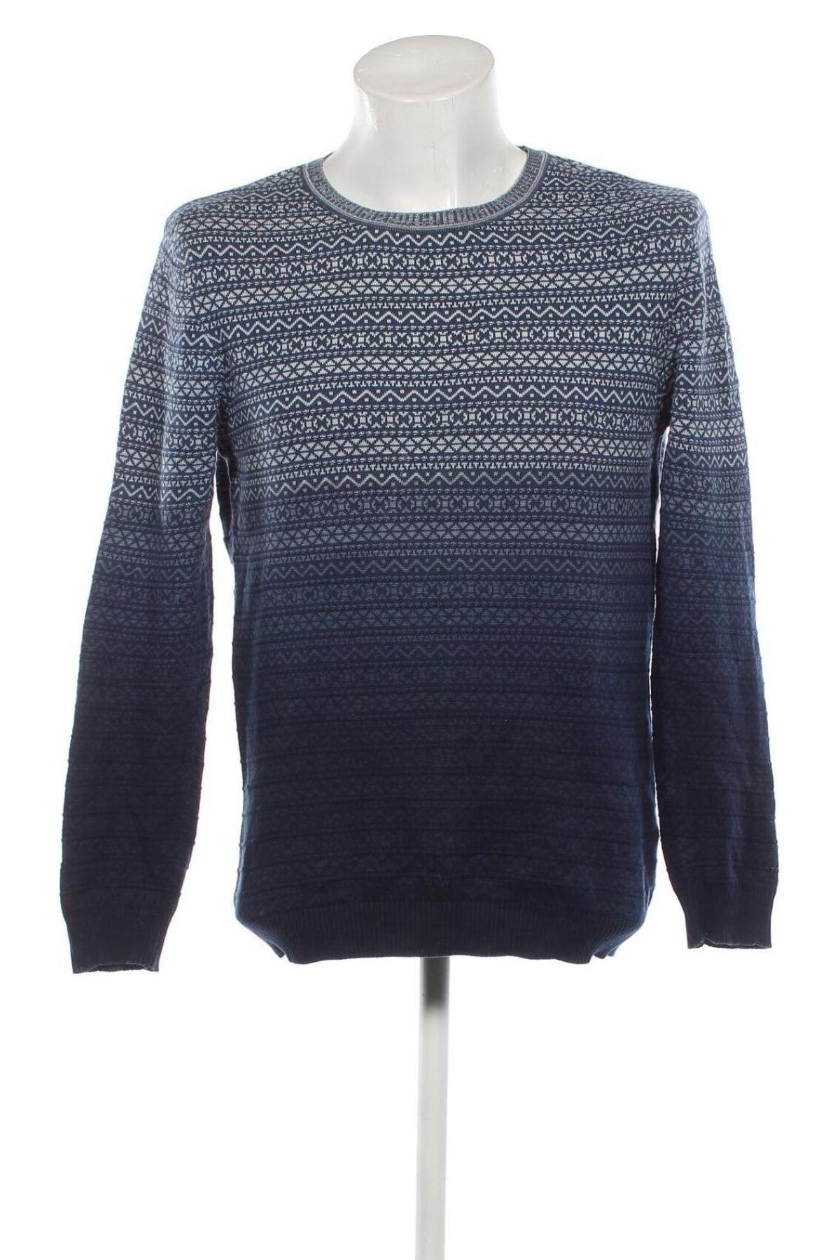 Мъжки пуловер LCW, Размер M, Цвят Син, Цена 11,89 лв.