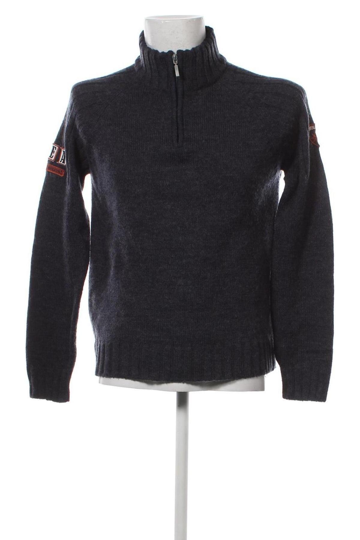Ανδρικό πουλόβερ Livergy, Μέγεθος M, Χρώμα Μπλέ, Τιμή 4,84 €