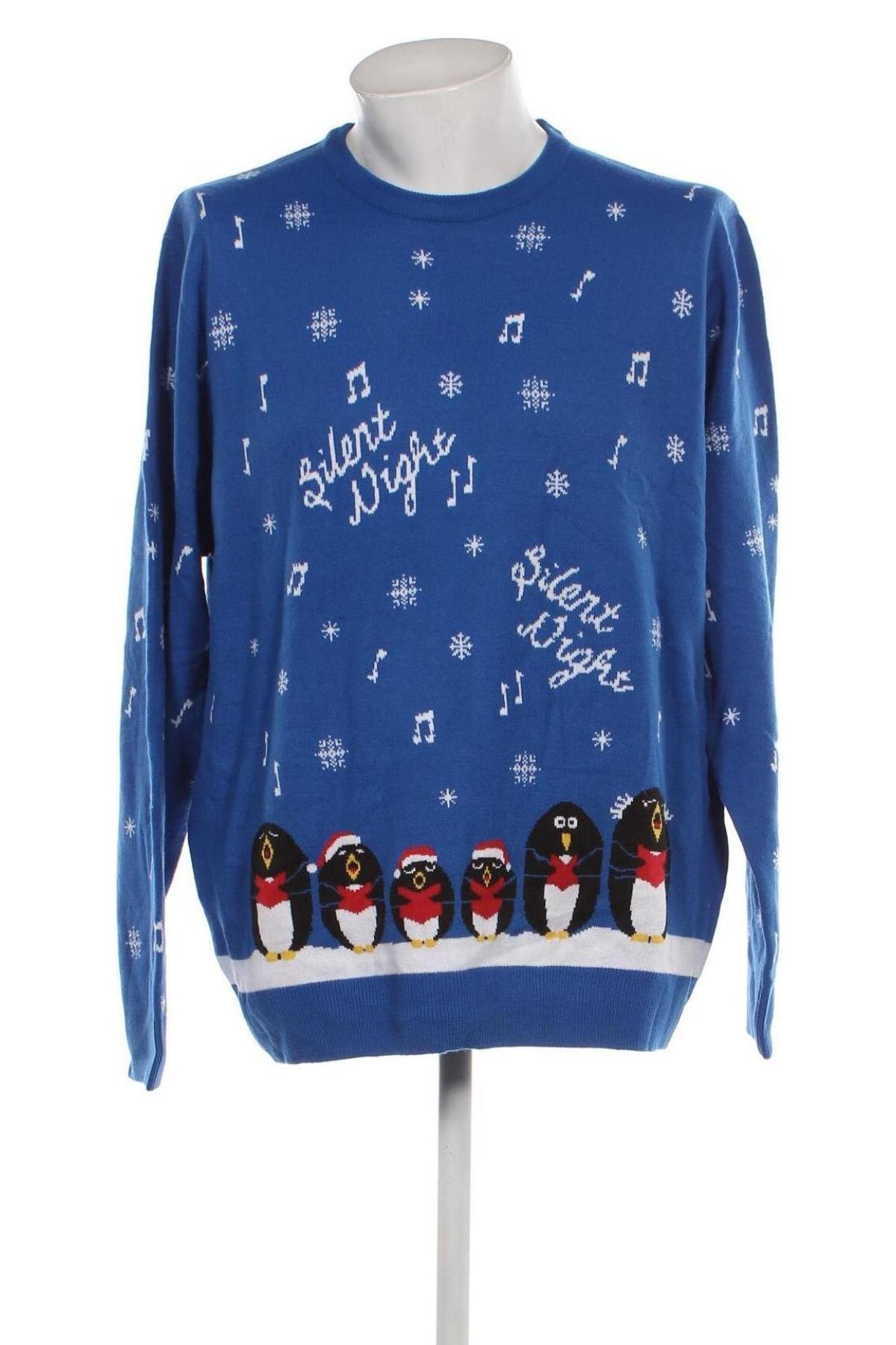 Pánsky sveter  Marks & Spencer, Veľkosť XXL, Farba Modrá, Cena  13,61 €
