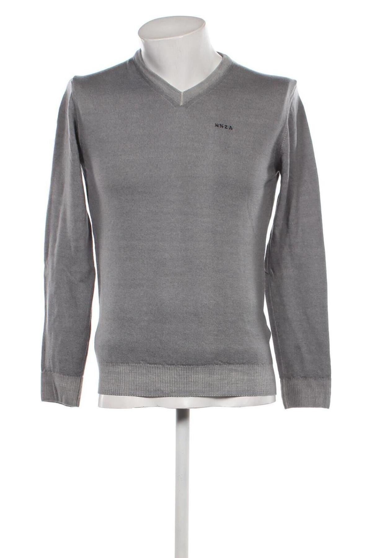 Мъжки пуловер New Zealand Auckland, Размер S, Цвят Сив, Цена 44,00 лв.