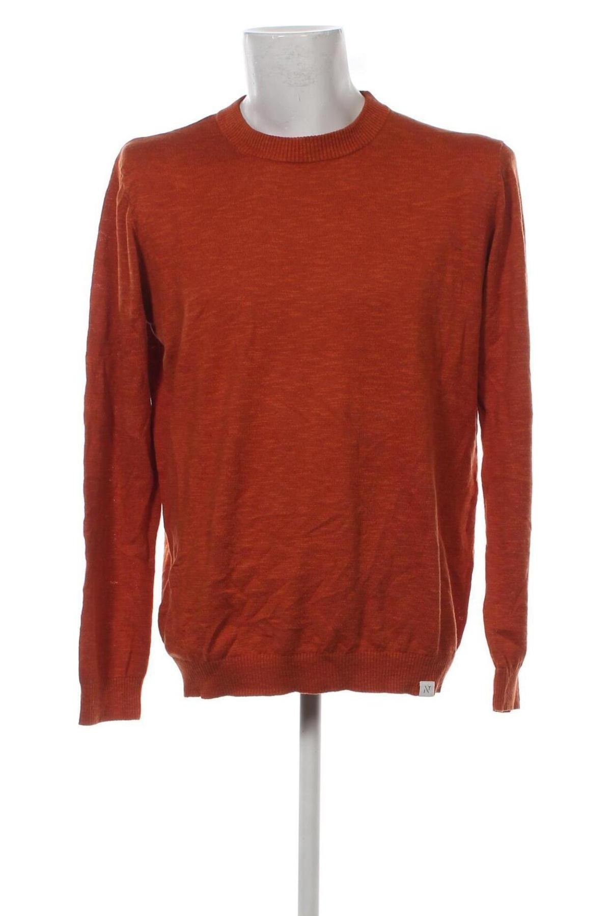 Мъжки пуловер Nowadays, Размер XL, Цвят Кафяв, Цена 12,24 лв.
