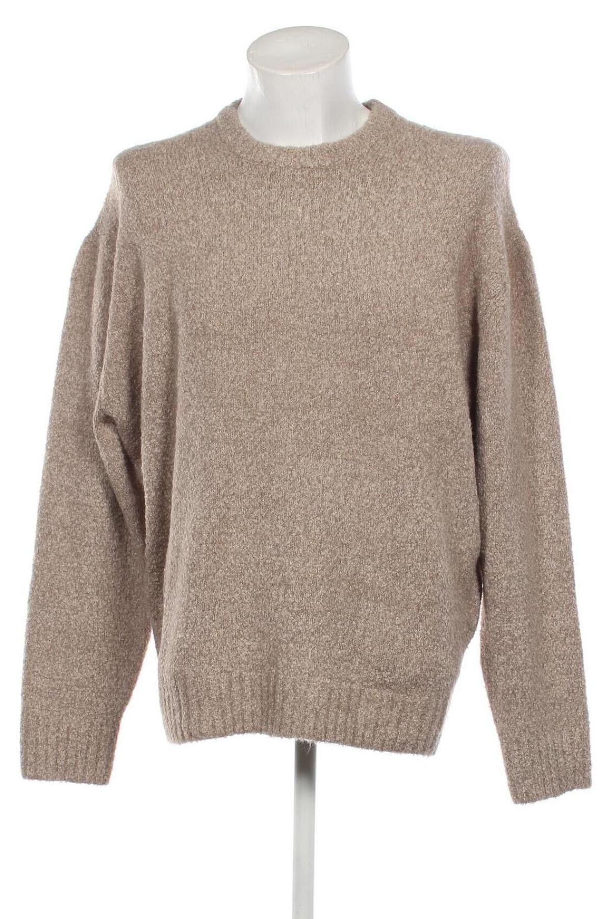 Ανδρικό πουλόβερ Only & Sons, Μέγεθος XXL, Χρώμα  Μπέζ, Τιμή 10,67 €