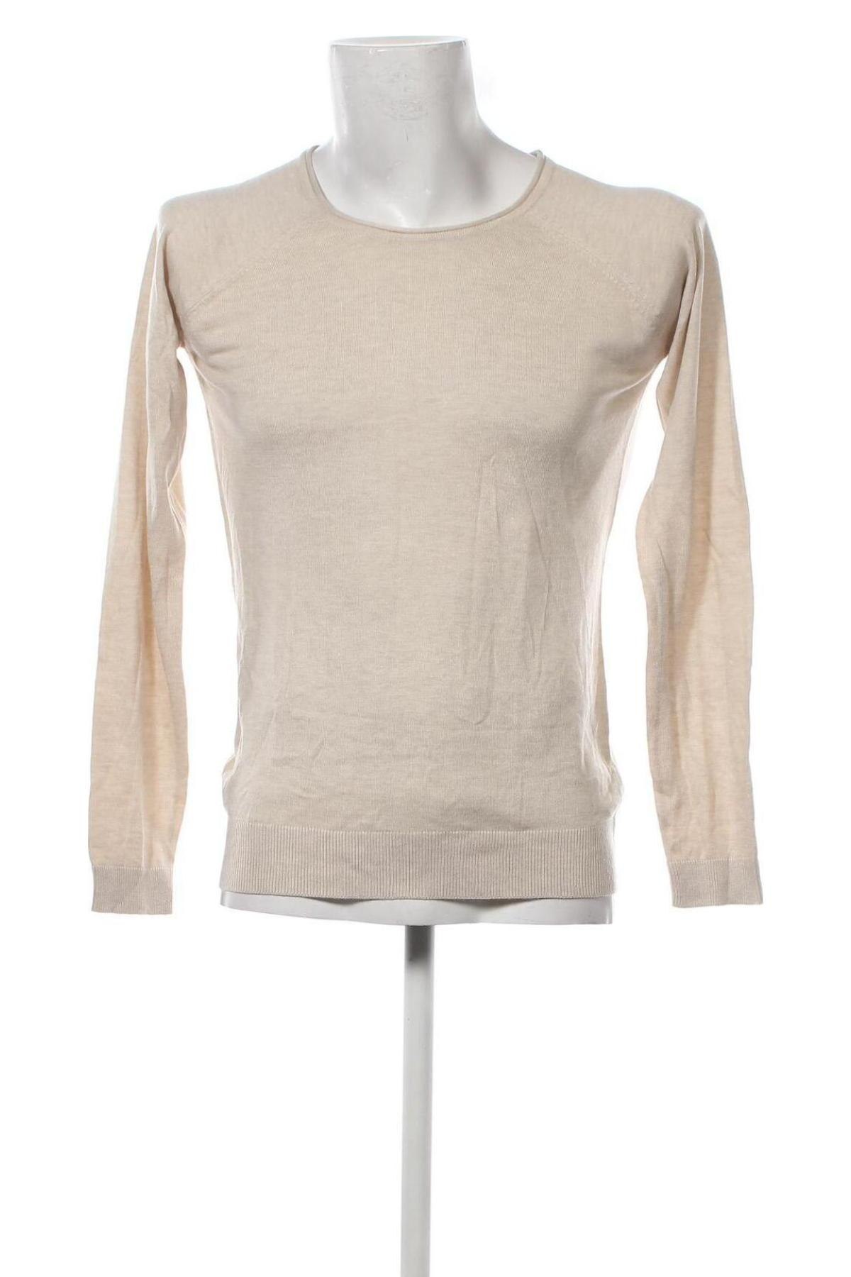 Ανδρικό πουλόβερ Piazza Italia, Μέγεθος XL, Χρώμα  Μπέζ, Τιμή 9,15 €