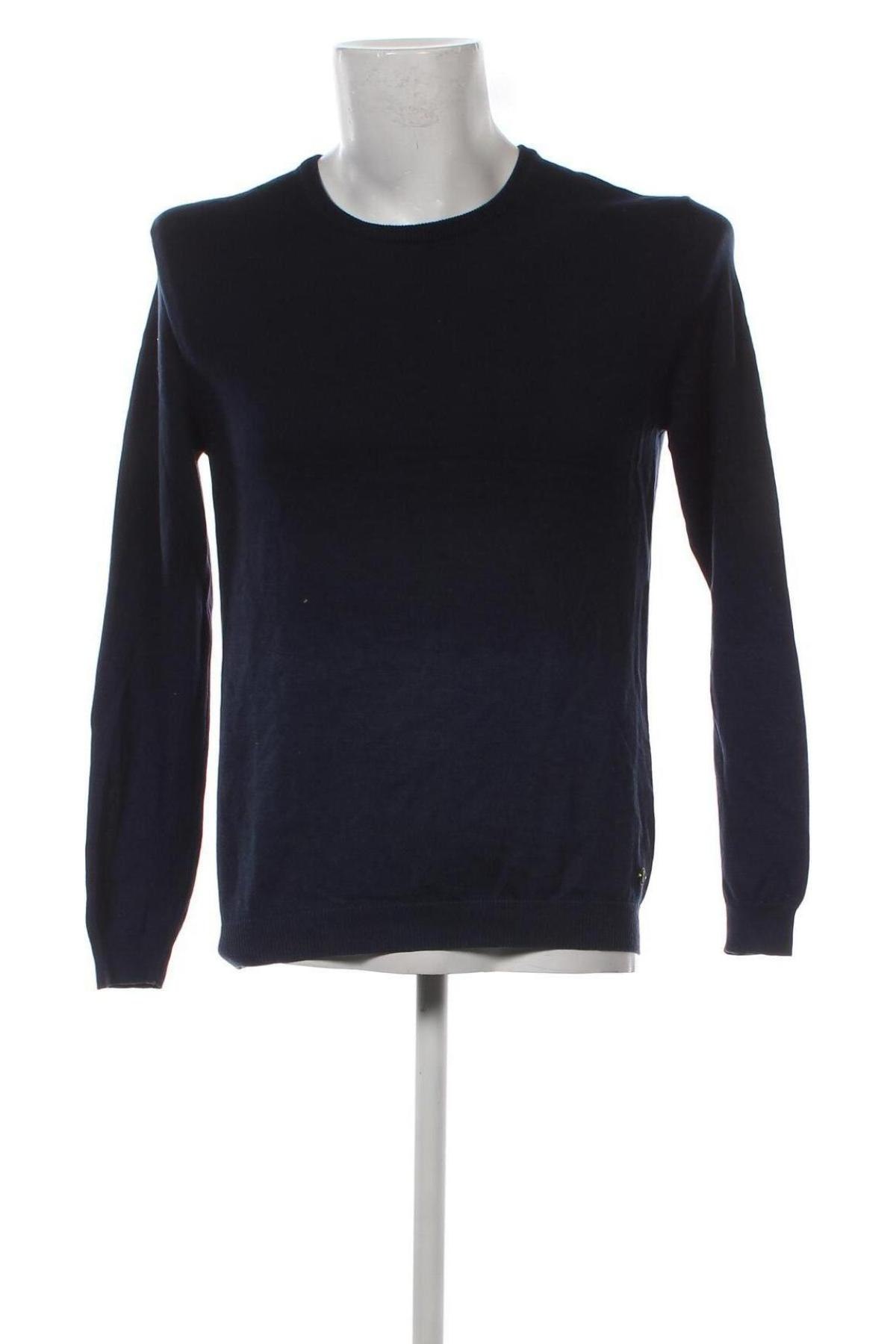 Мъжки пуловер Pierre Cardin, Размер S, Цвят Син, Цена 40,81 лв.