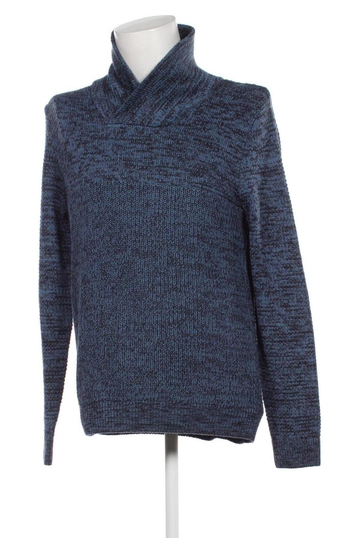 Ανδρικό πουλόβερ Produkt by Jack & Jones, Μέγεθος L, Χρώμα Μπλέ, Τιμή 10,52 €