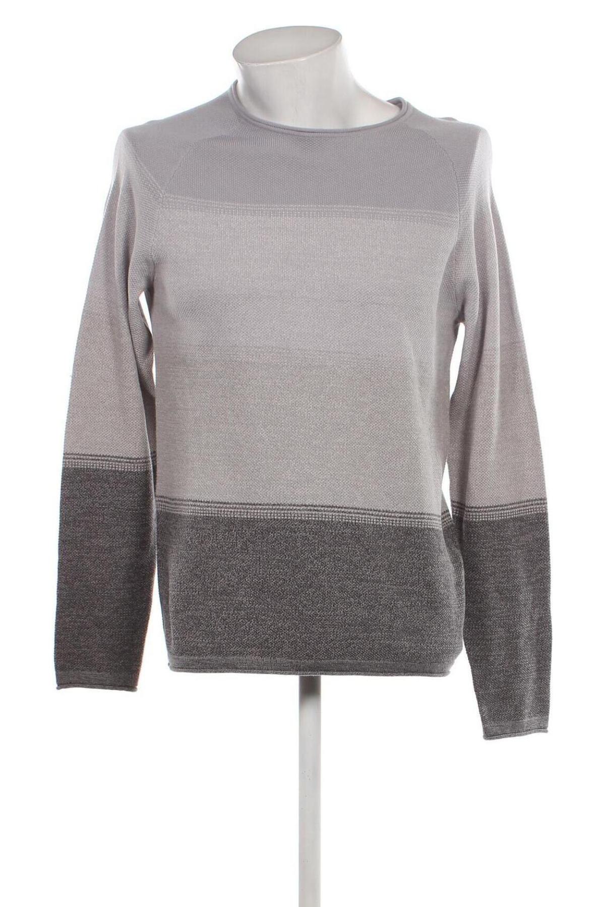 Ανδρικό πουλόβερ Produkt by Jack & Jones, Μέγεθος L, Χρώμα Γκρί, Τιμή 7,36 €