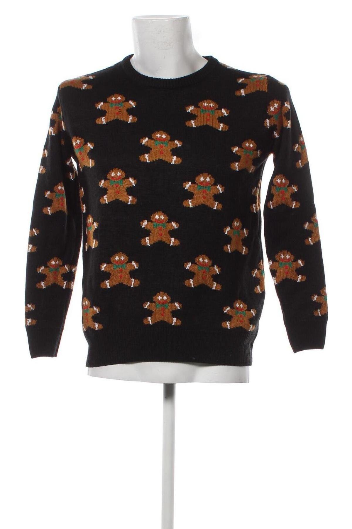 Мъжки пуловер Pull&Bear, Размер S, Цвят Многоцветен, Цена 13,12 лв.