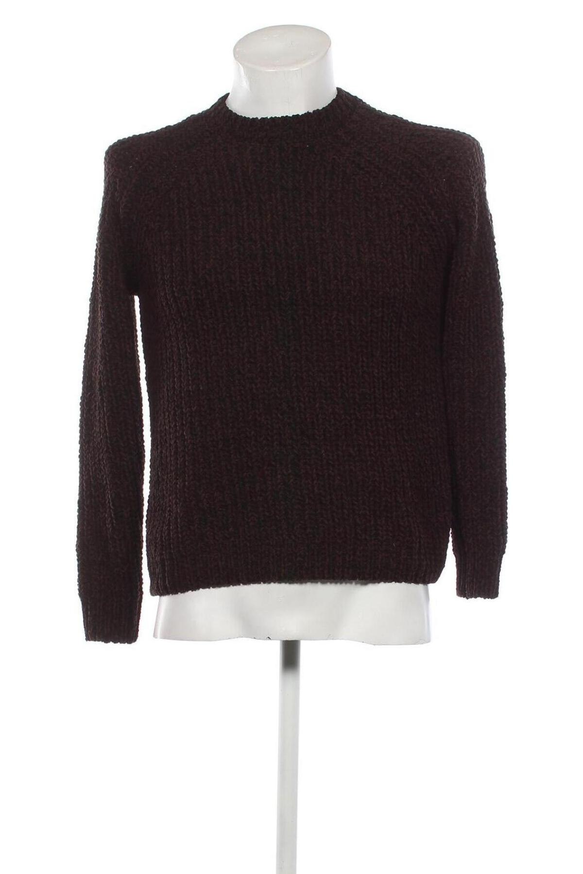 Мъжки пуловер Pull&Bear, Размер M, Цвят Кафяв, Цена 13,05 лв.