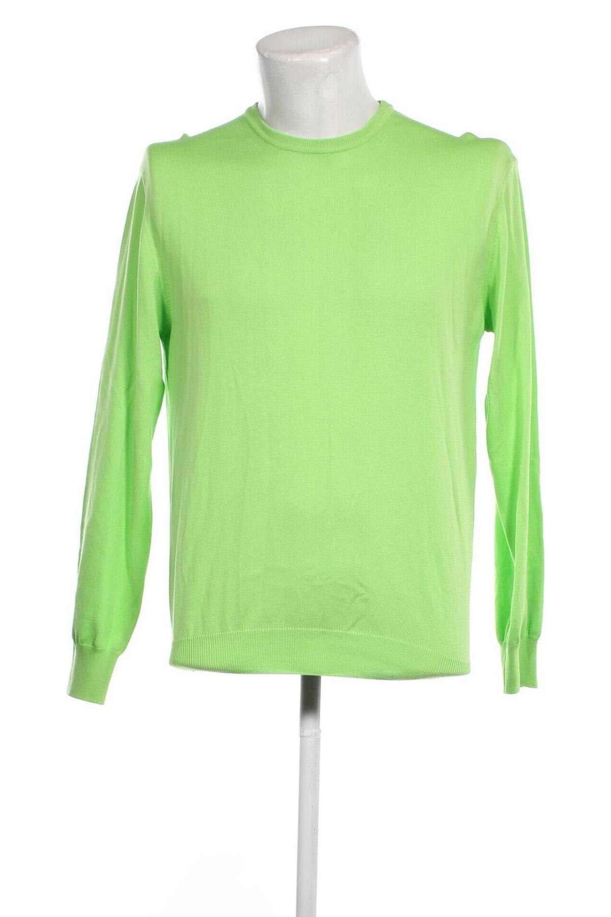 Мъжки пуловер Pull Love, Размер M, Цвят Зелен, Цена 10,08 лв.