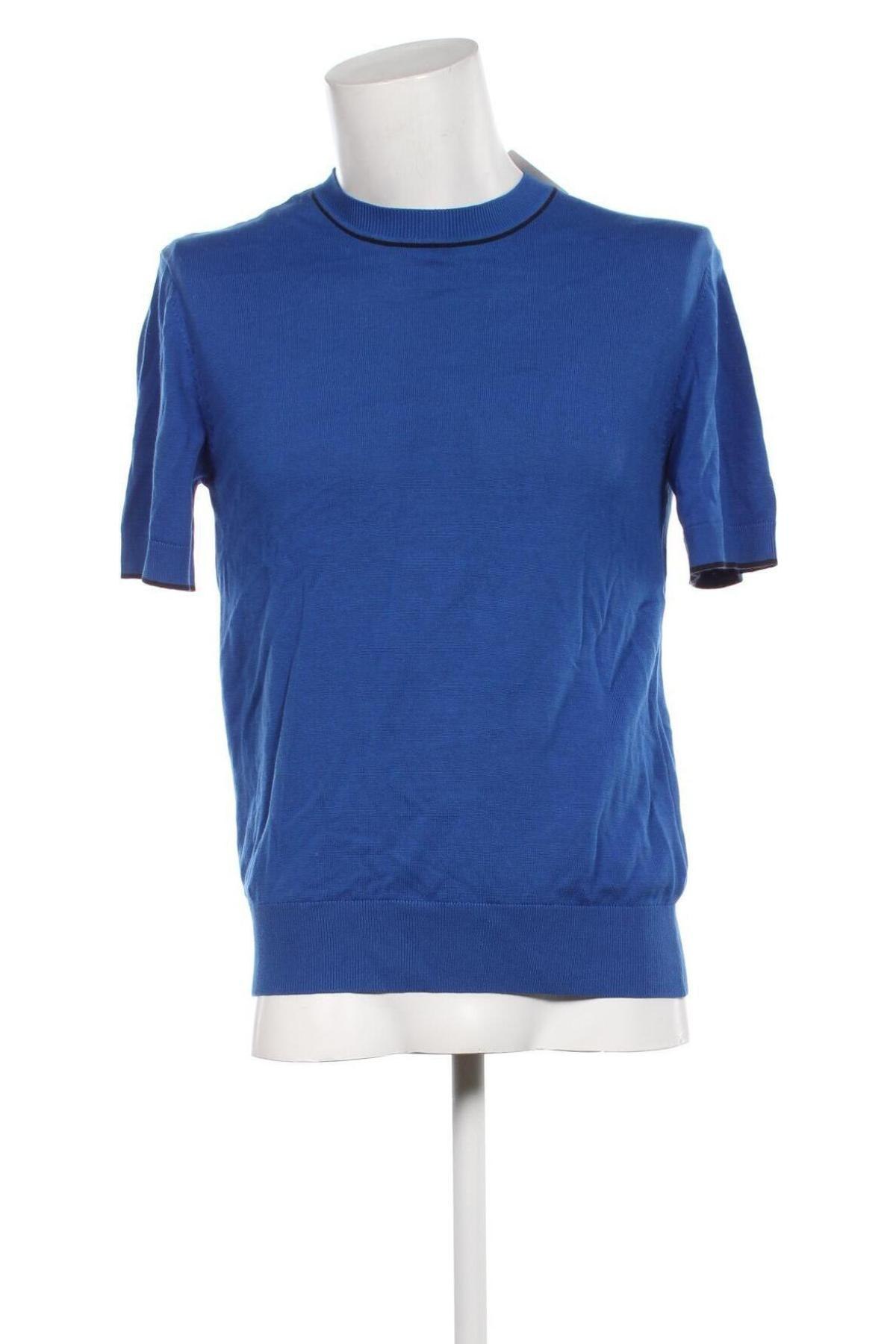 Ανδρικό πουλόβερ Selected Homme, Μέγεθος M, Χρώμα Μπλέ, Τιμή 35,05 €
