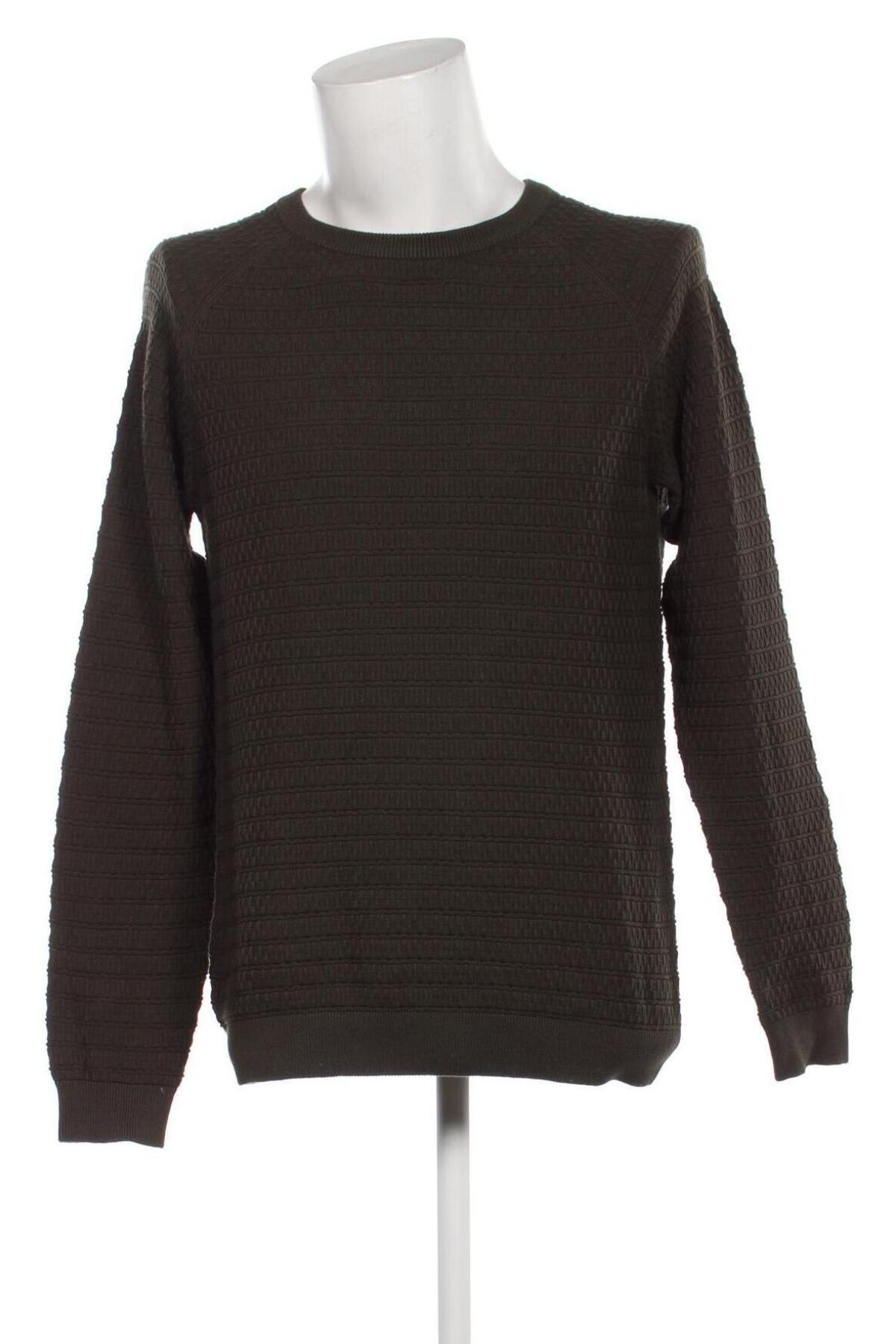 Herrenpullover Selected Homme, Größe L, Farbe Grün, Preis 16,12 €