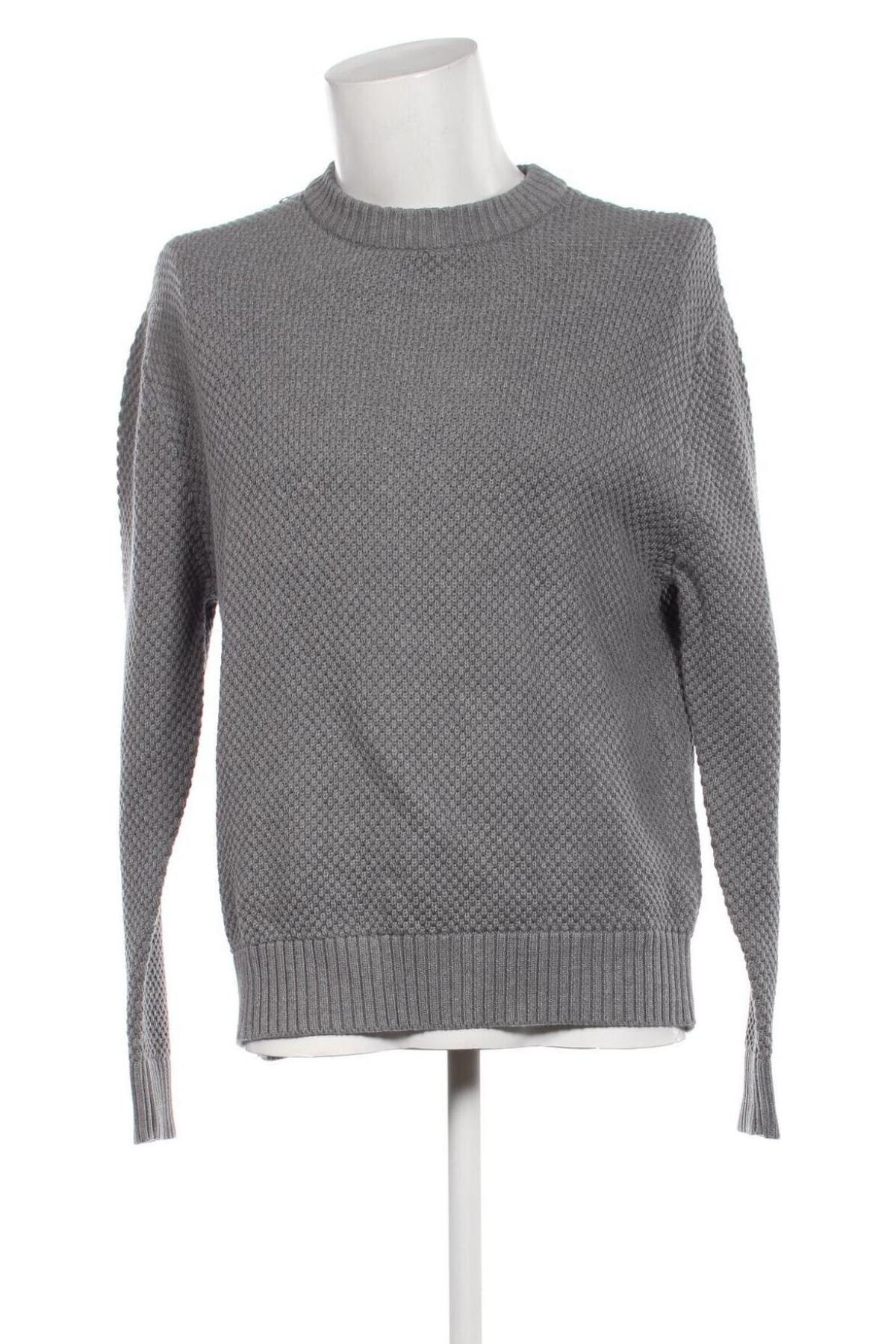 Мъжки пуловер Selected Homme, Размер M, Цвят Сив, Цена 32,64 лв.