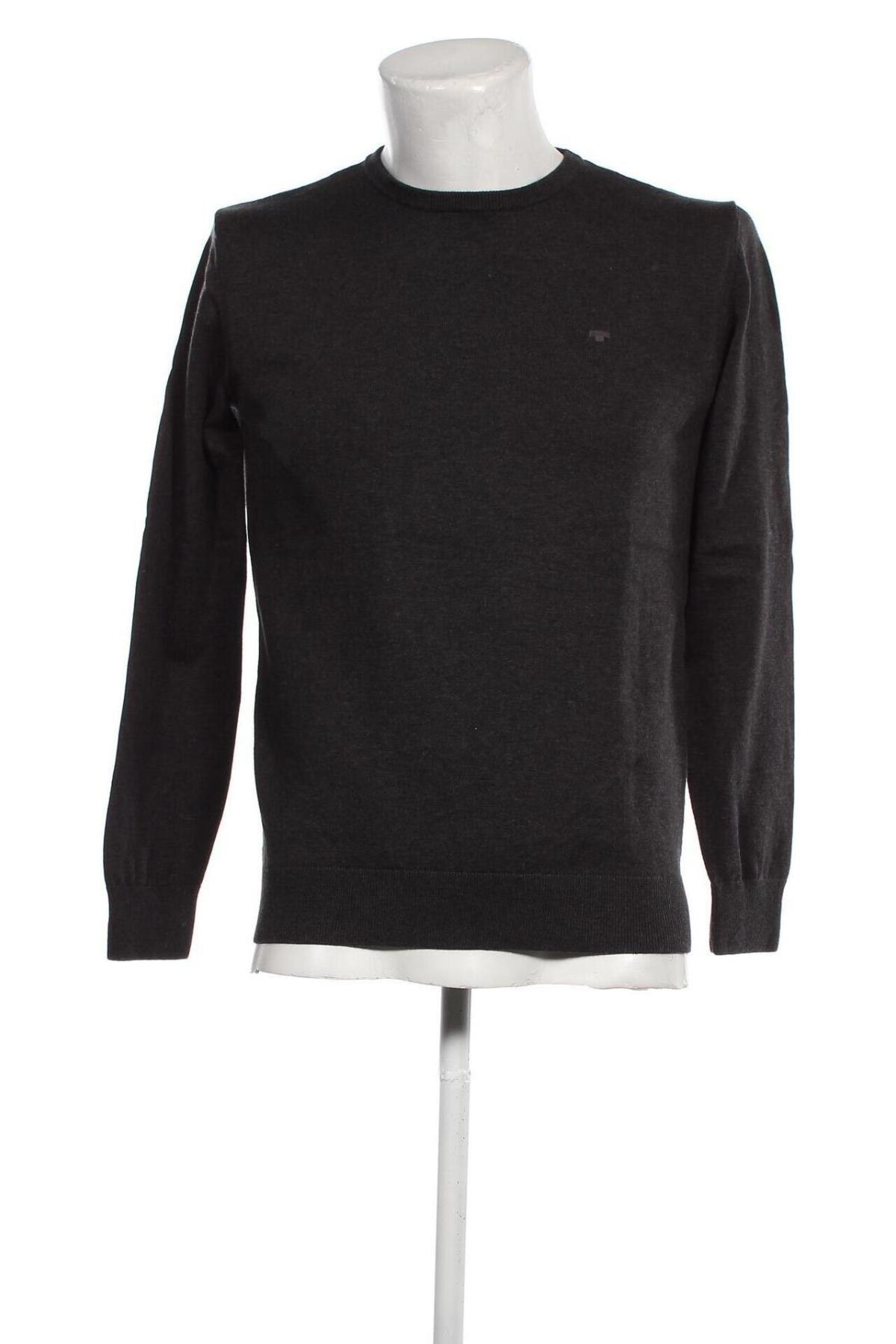 Мъжки пуловер Tom Tailor, Размер L, Цвят Сив, Цена 24,00 лв.