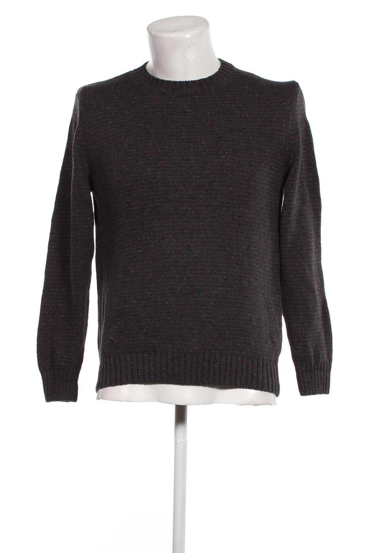 Мъжки пуловер Zara Man, Размер M, Цвят Сив, Цена 8,51 лв.