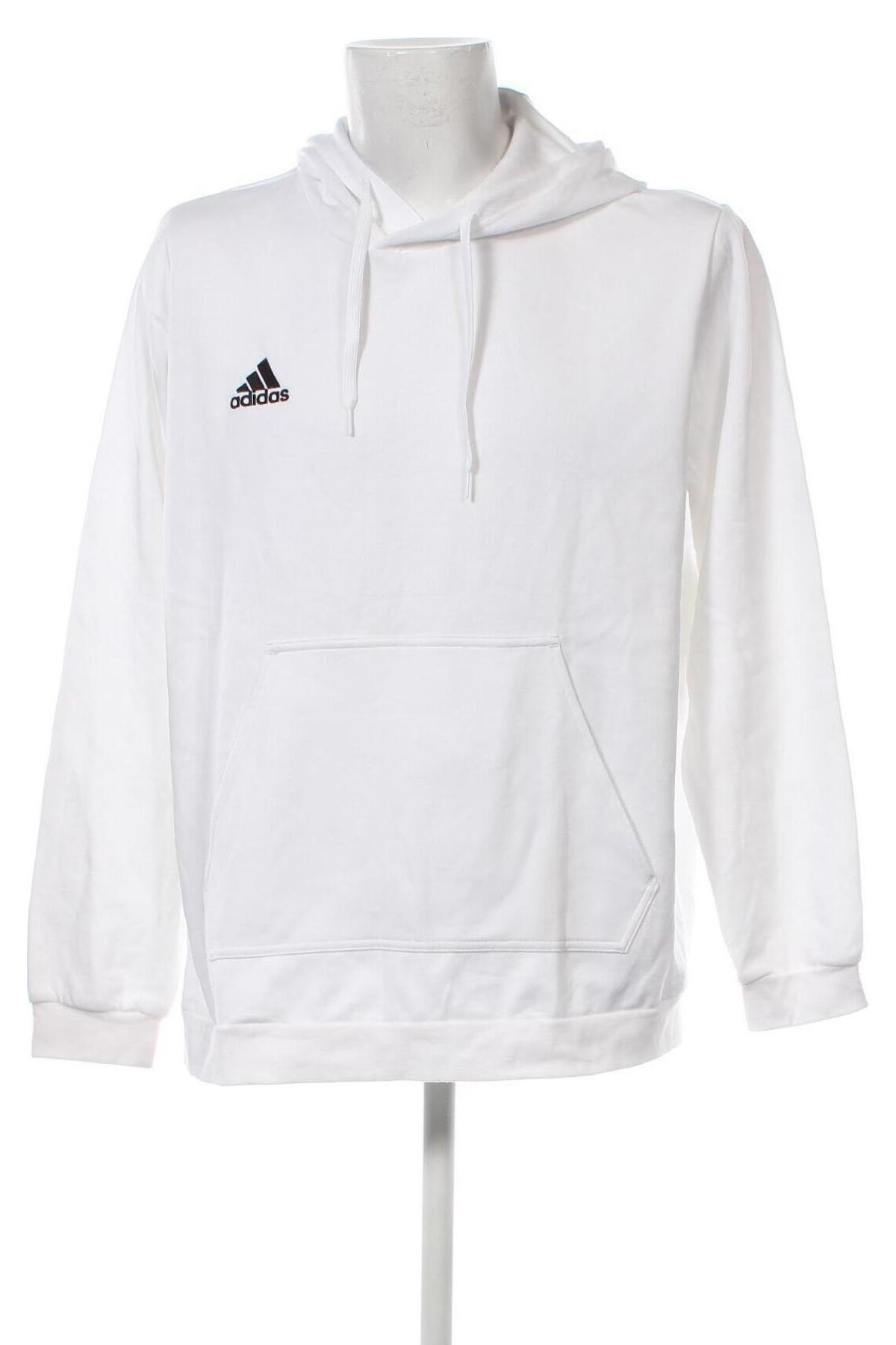 Herren Sweatshirt Adidas, Größe XL, Farbe Weiß, Preis 27,14 €